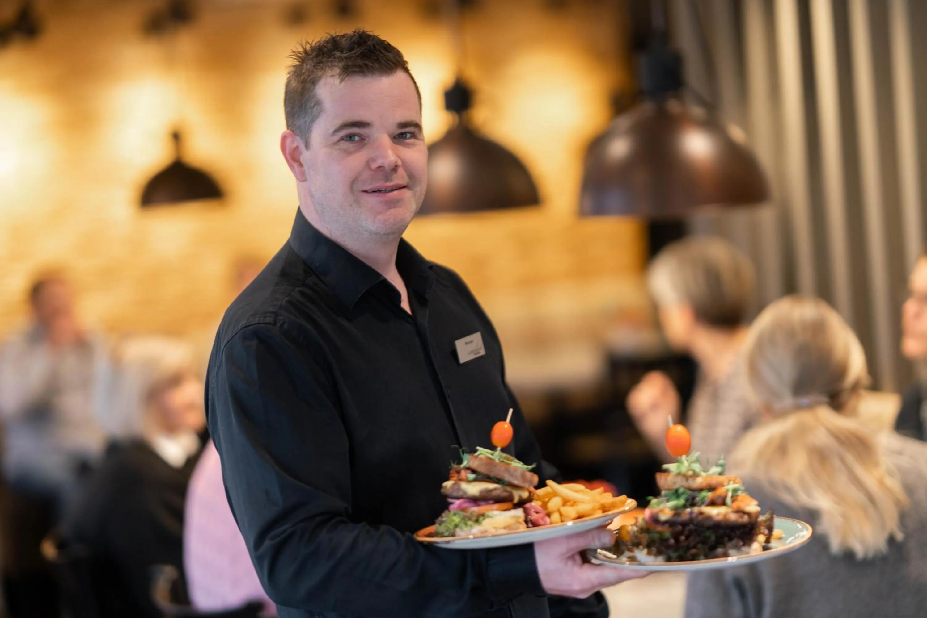 Staff in Lampeland Hotel