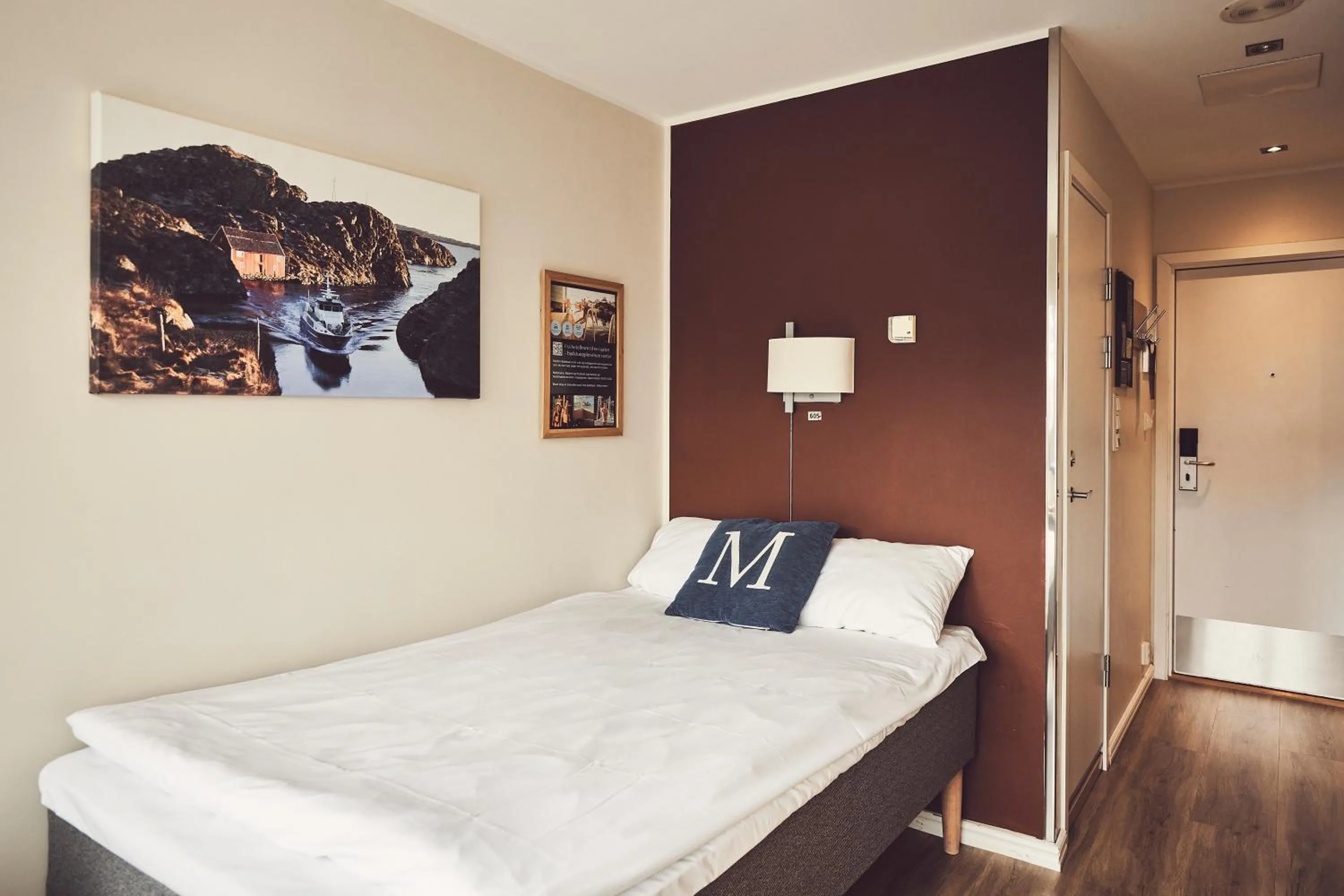 Bed in Quality Hotel Maritim