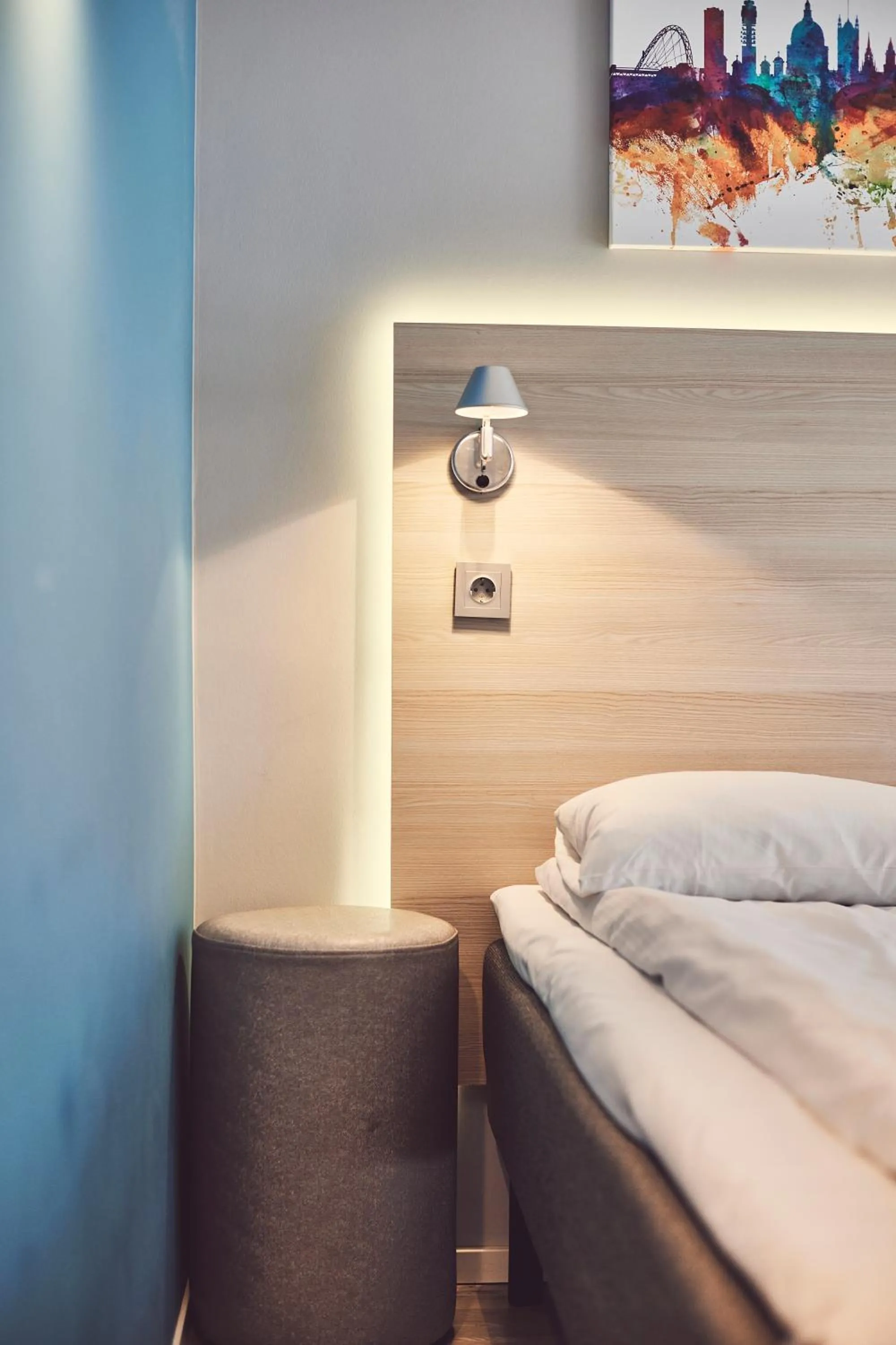 Property building, Bed in Quality Hotel Maritim