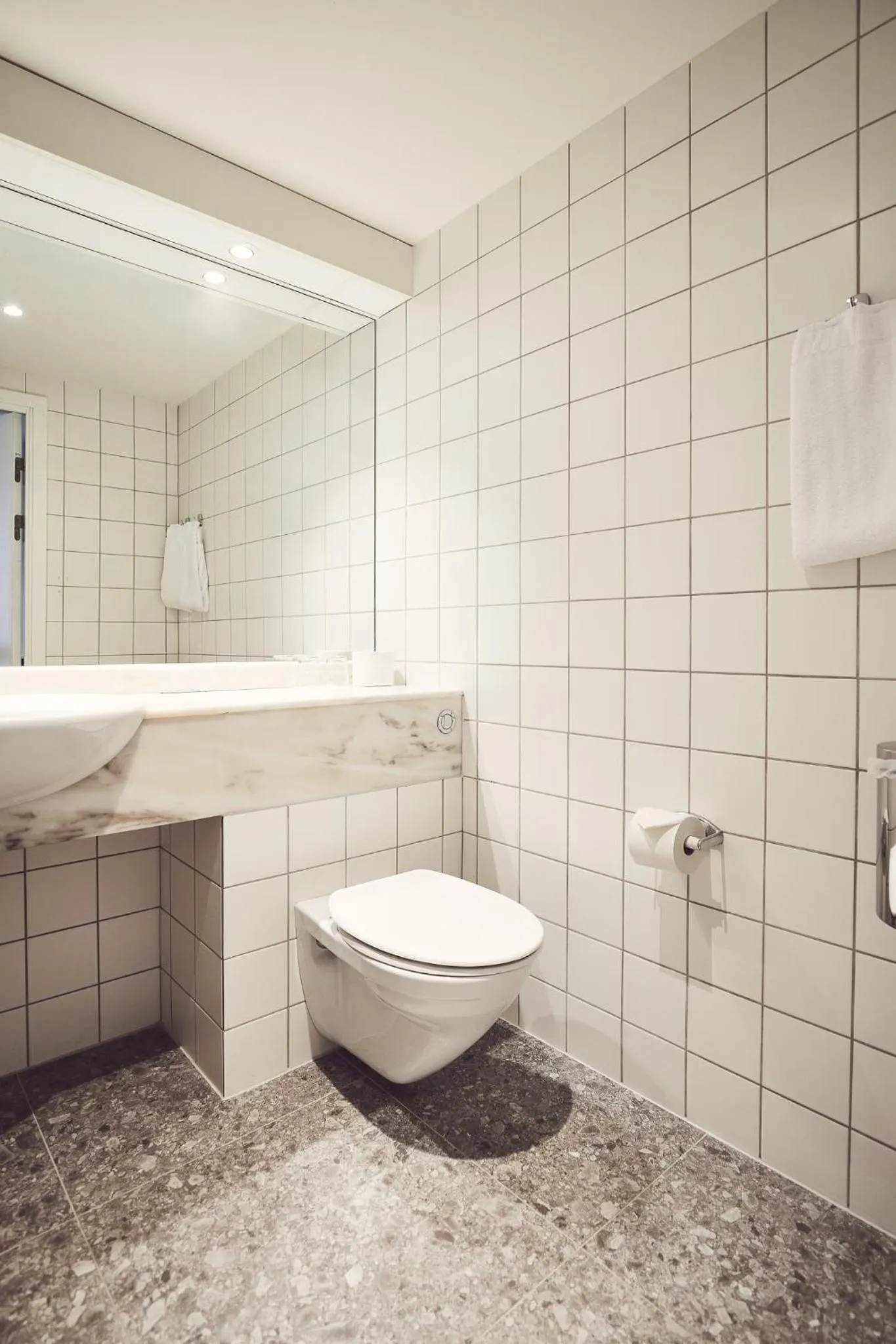 Toilet in Quality Hotel Maritim