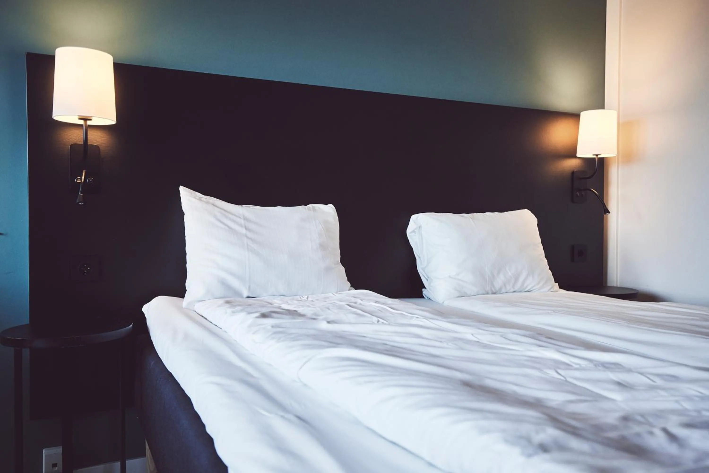 Bed in Quality Hotel Maritim