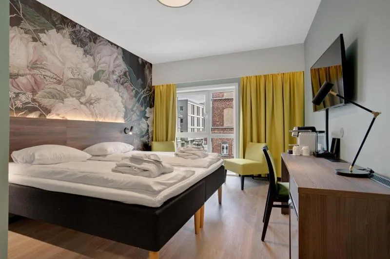 Bed in Thon Partner Hotel Saga