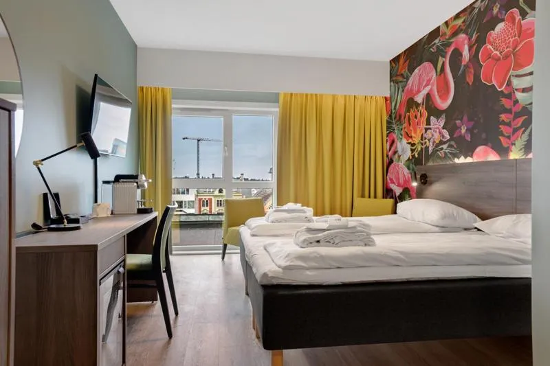 Bed in Thon Partner Hotel Saga