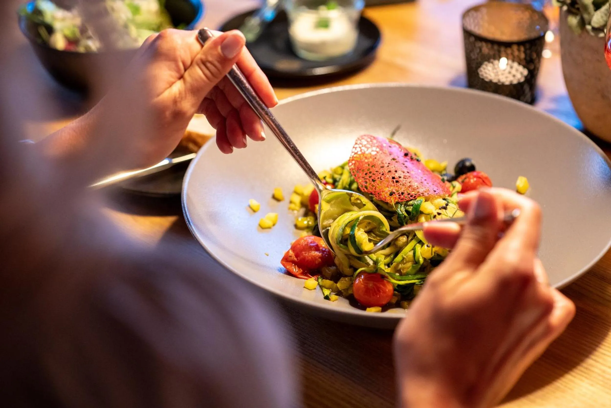 Food close-up in Der Löwe