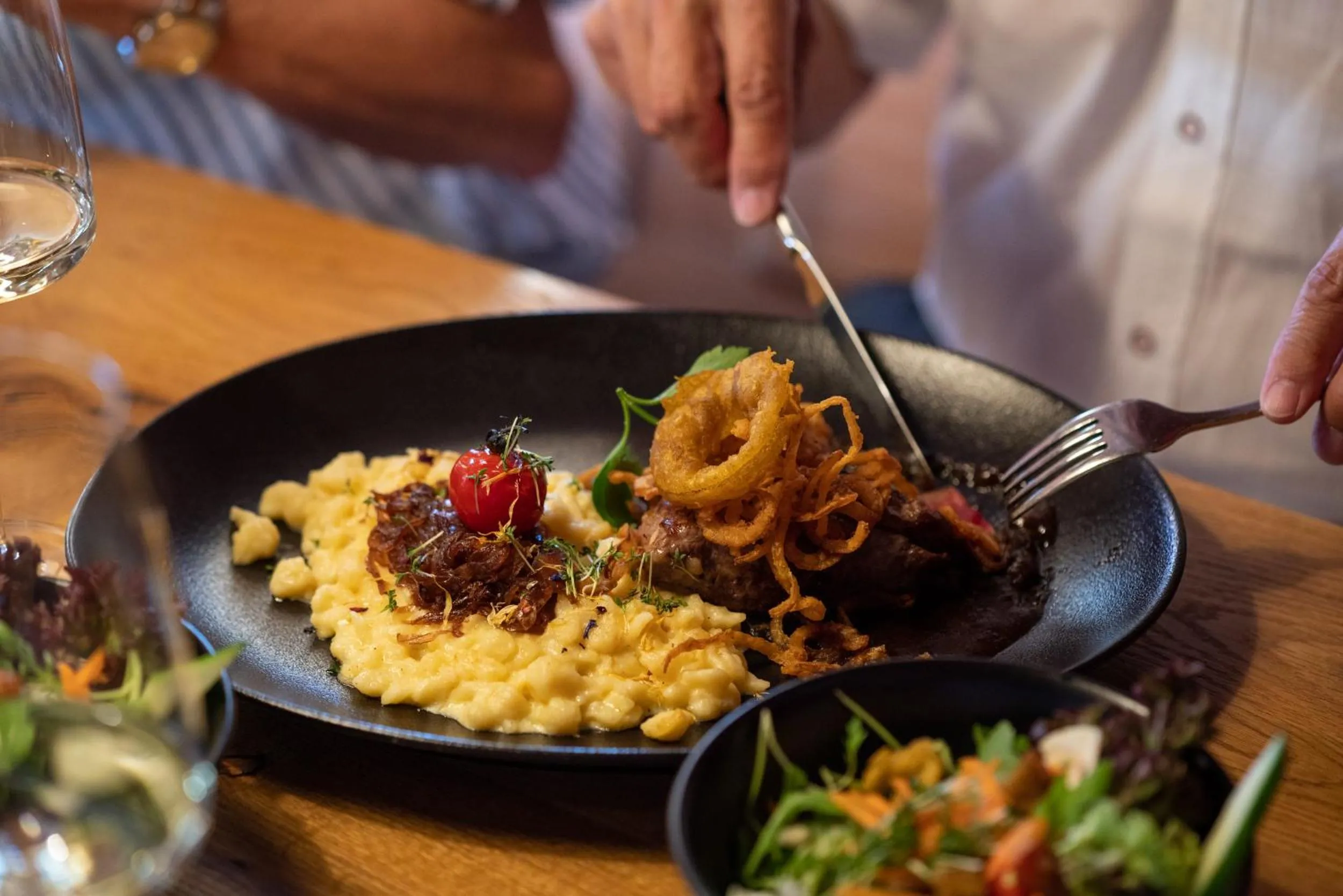 Food close-up in Der Löwe