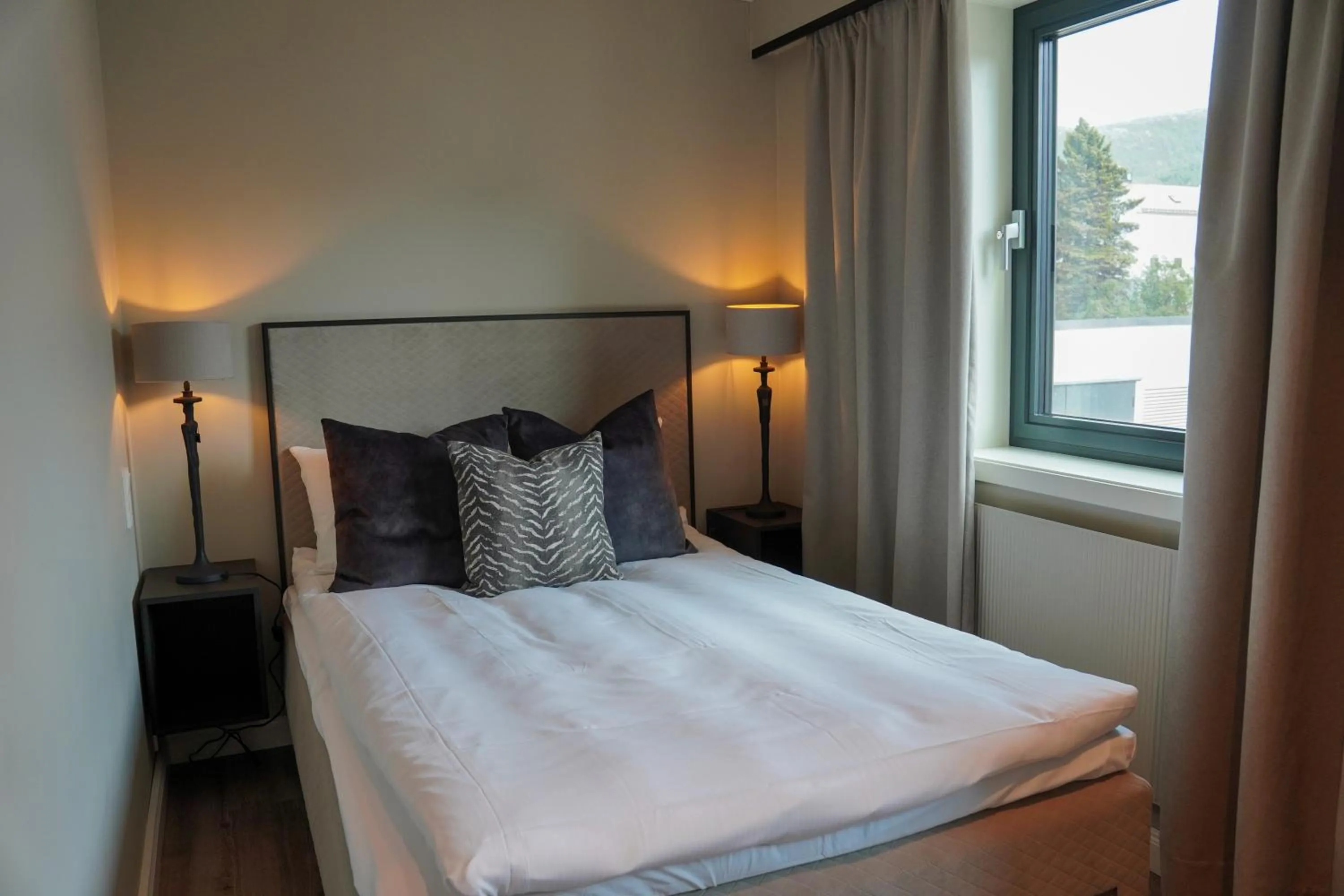 Bed in Quality Hotel Grand Royal