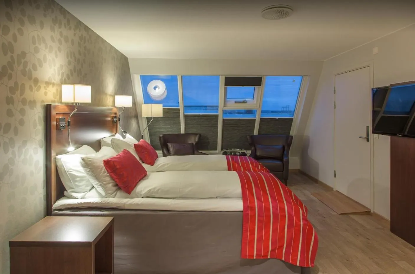 Bedroom, Bed in Thon Partner Hotel Victoria Hamar