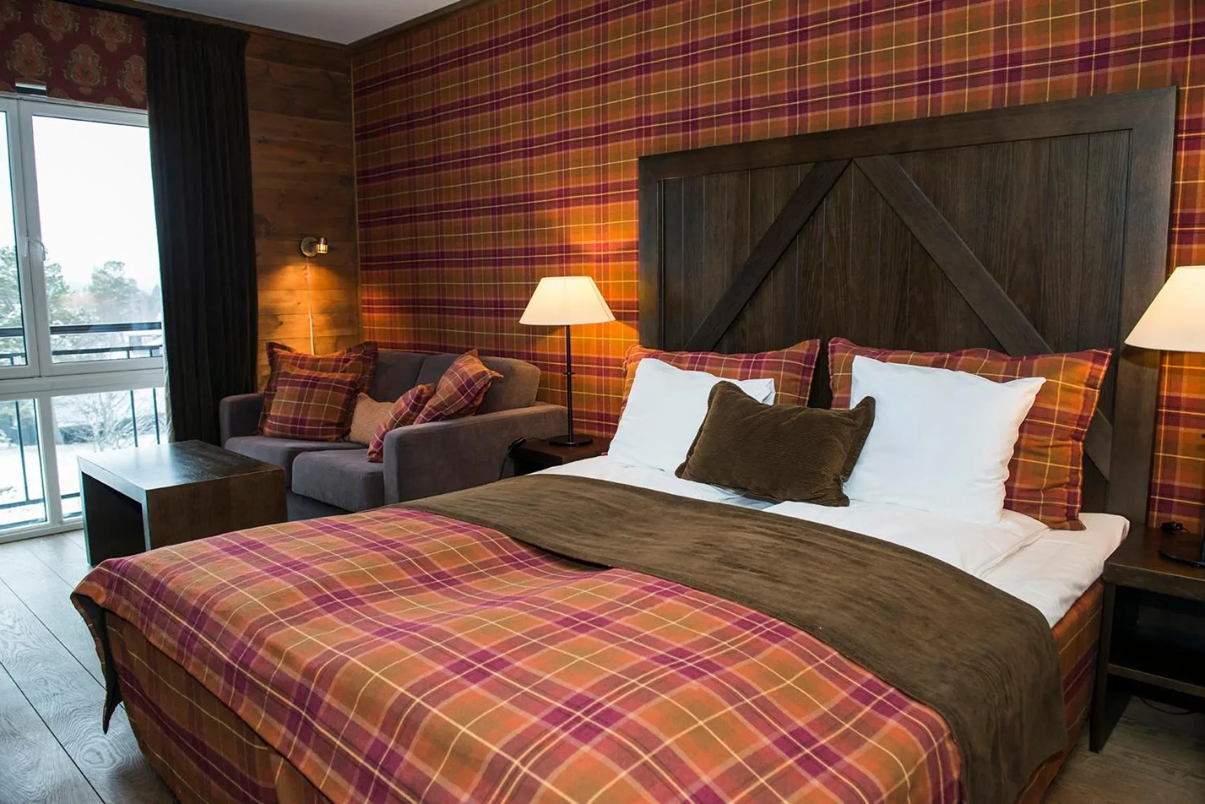 Bed in Vestlia Resort