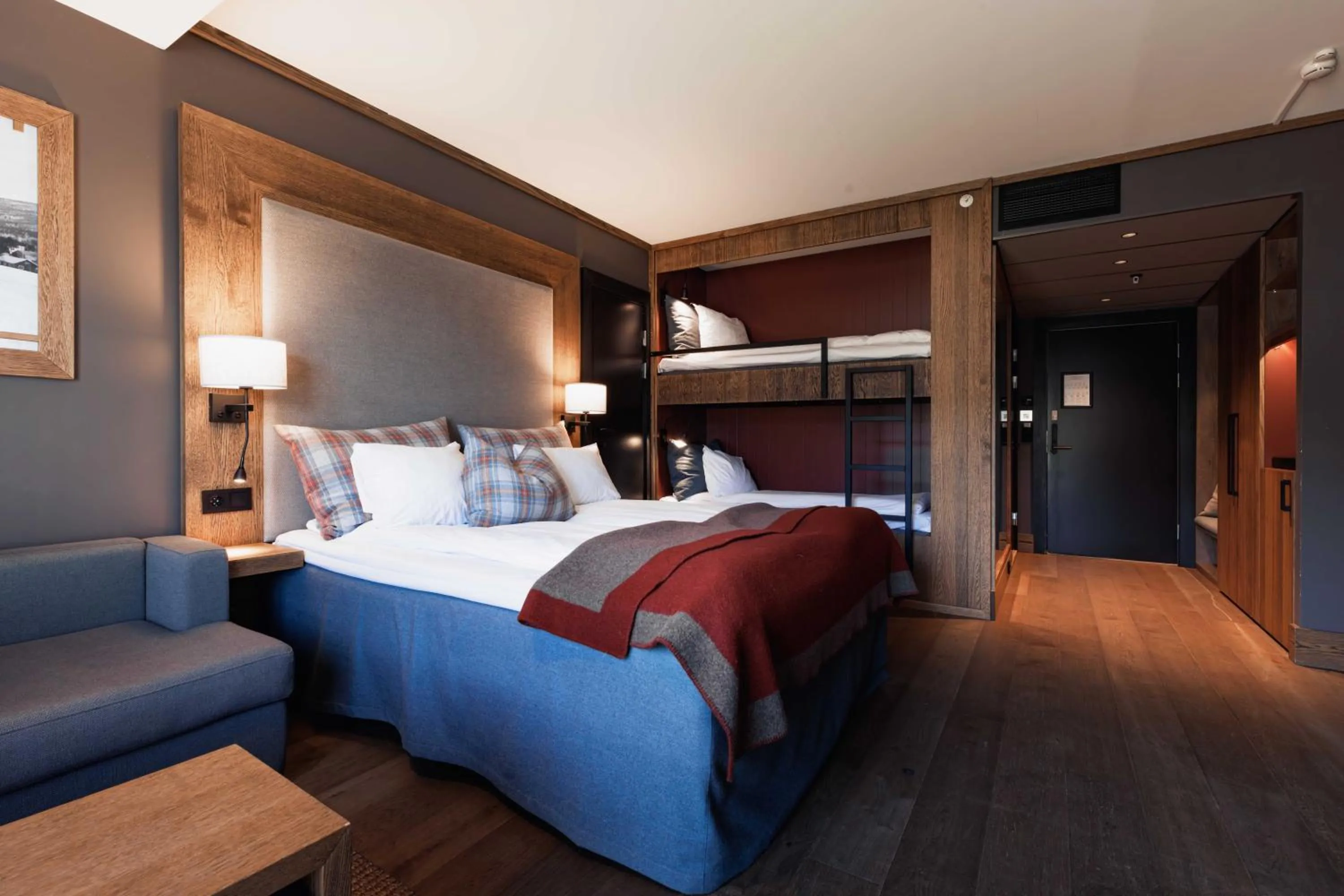 Bed in Vestlia Resort