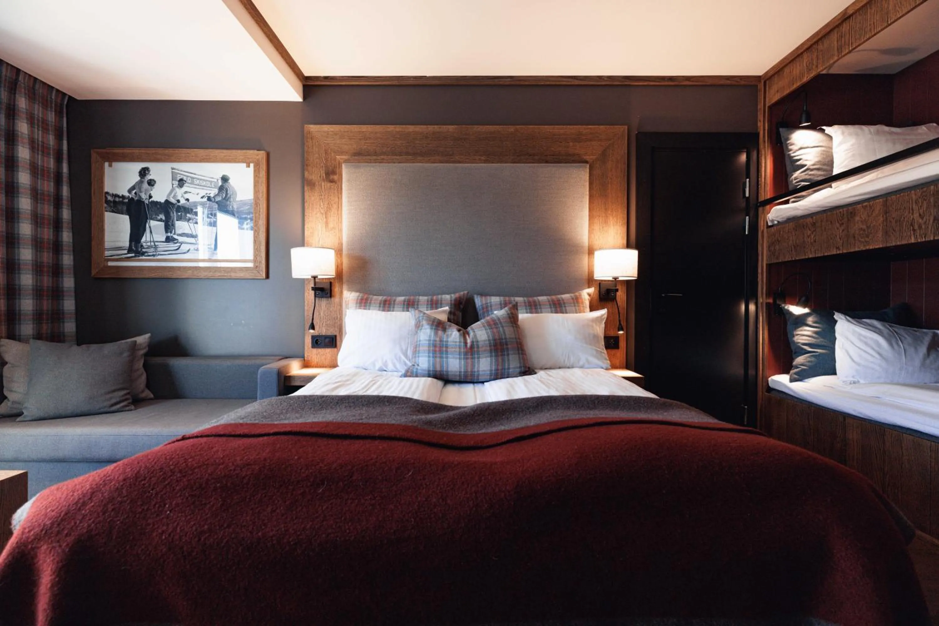 Bed in Vestlia Resort