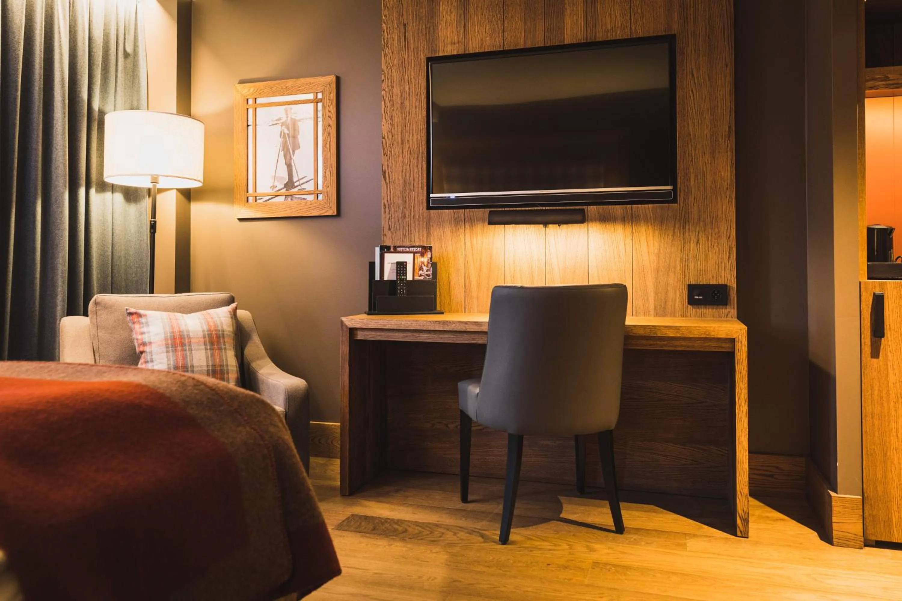 Bed in Vestlia Resort