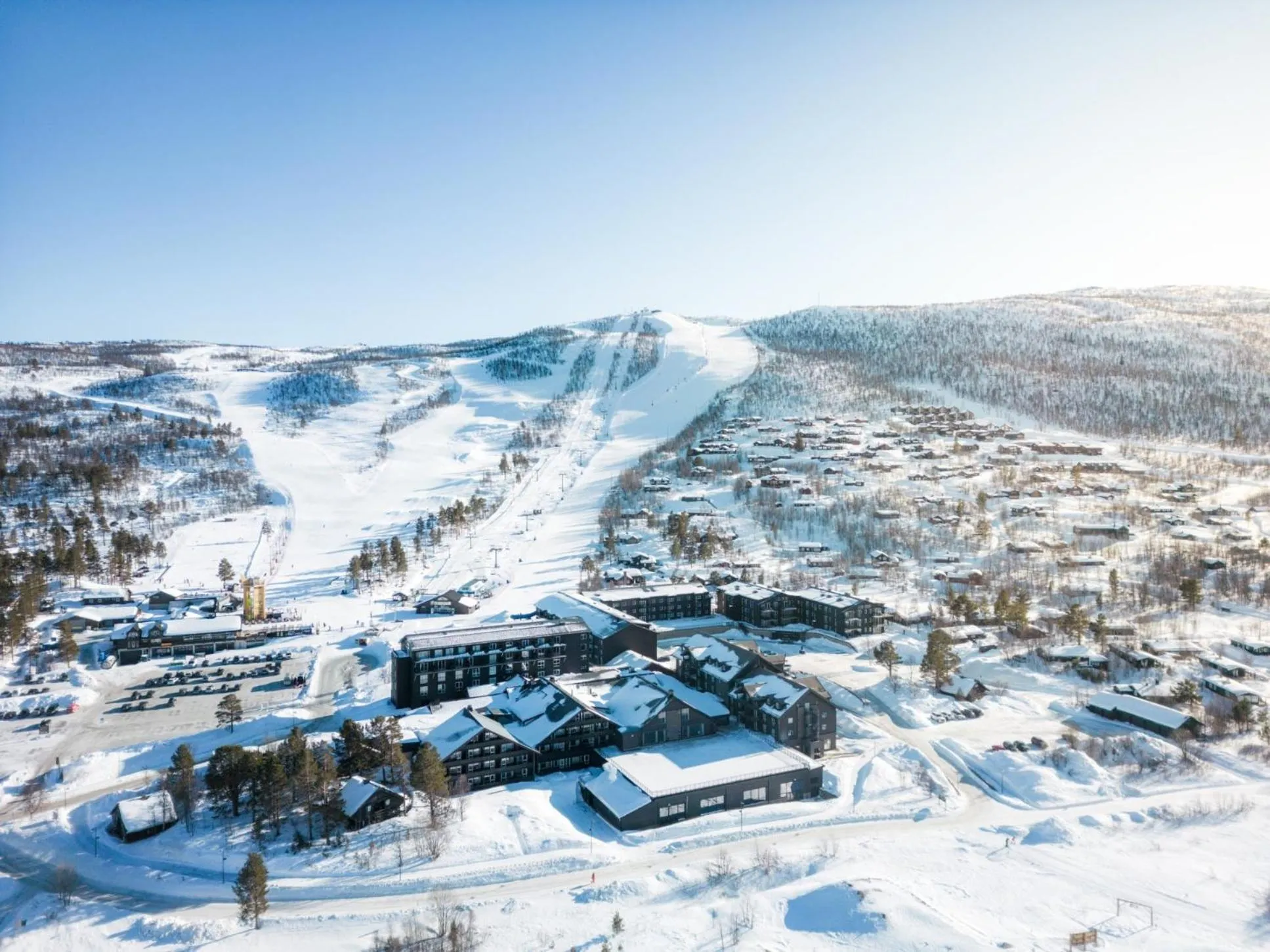 Facade/entrance in Vestlia Resort