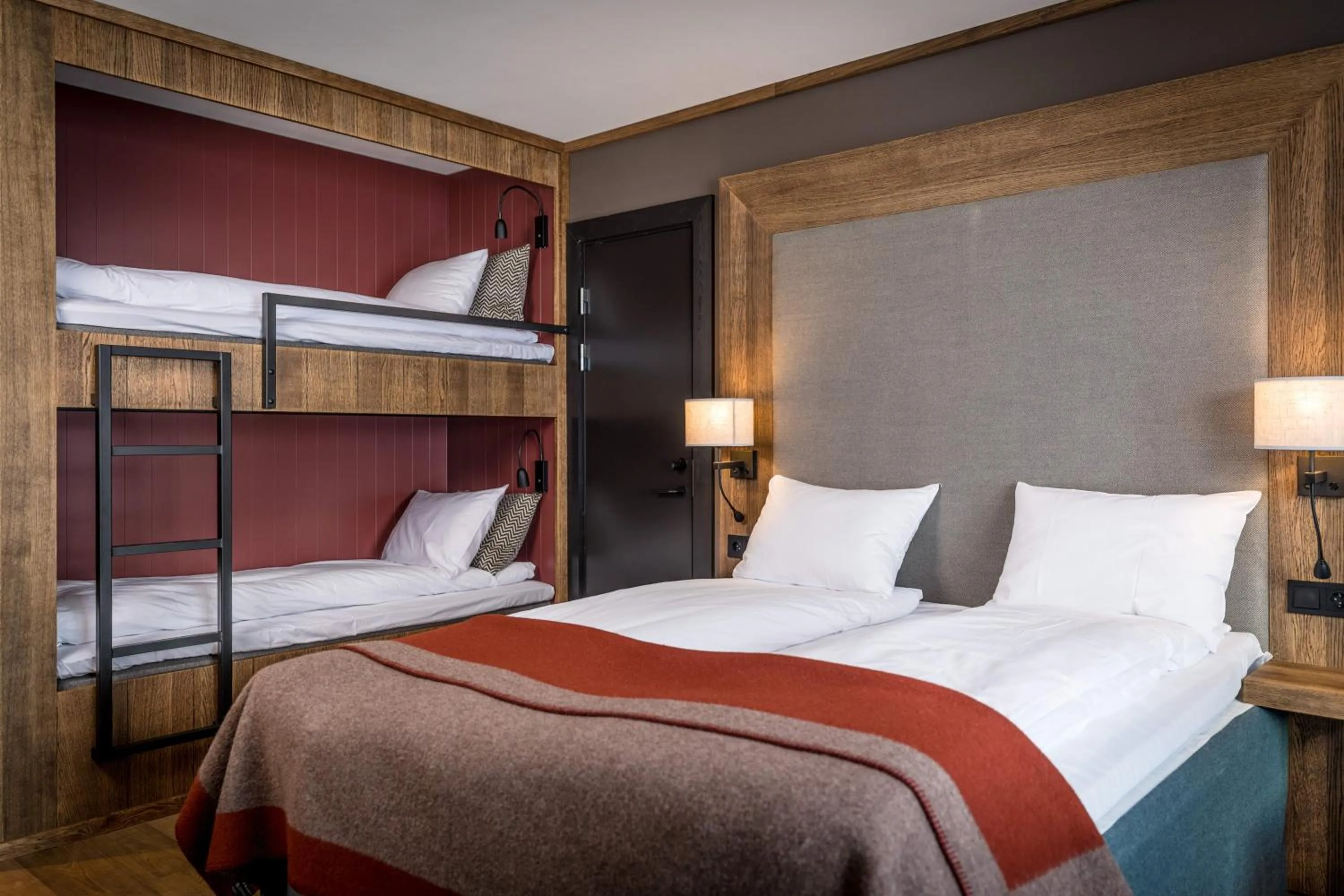 Bed in Vestlia Resort