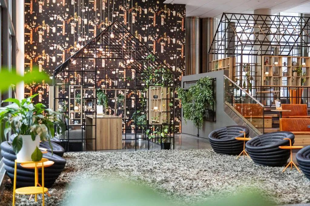 Seating area in Comfort Hotel Union Brygge