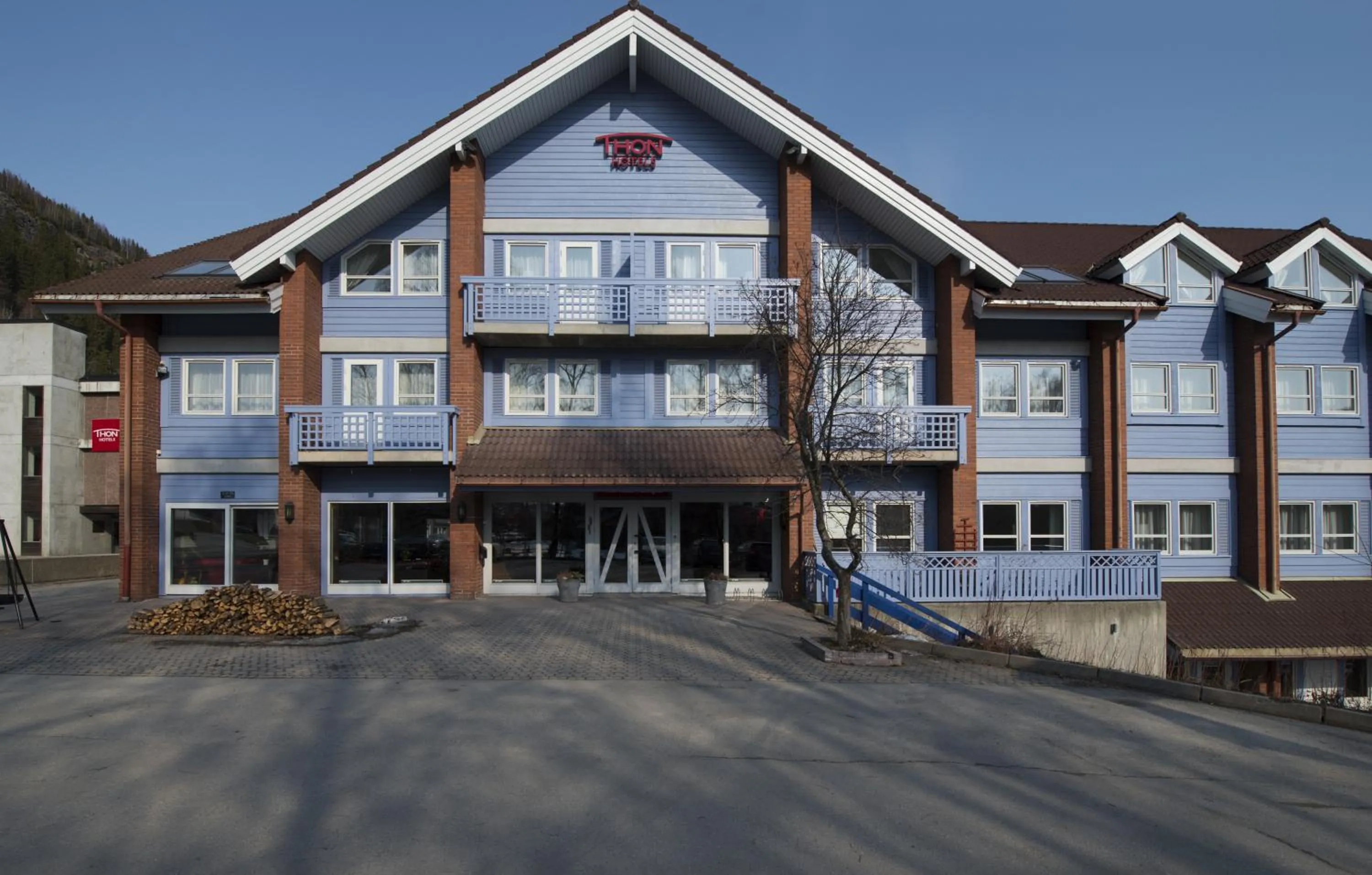Facade/entrance in Thon Hotel Hallingdal