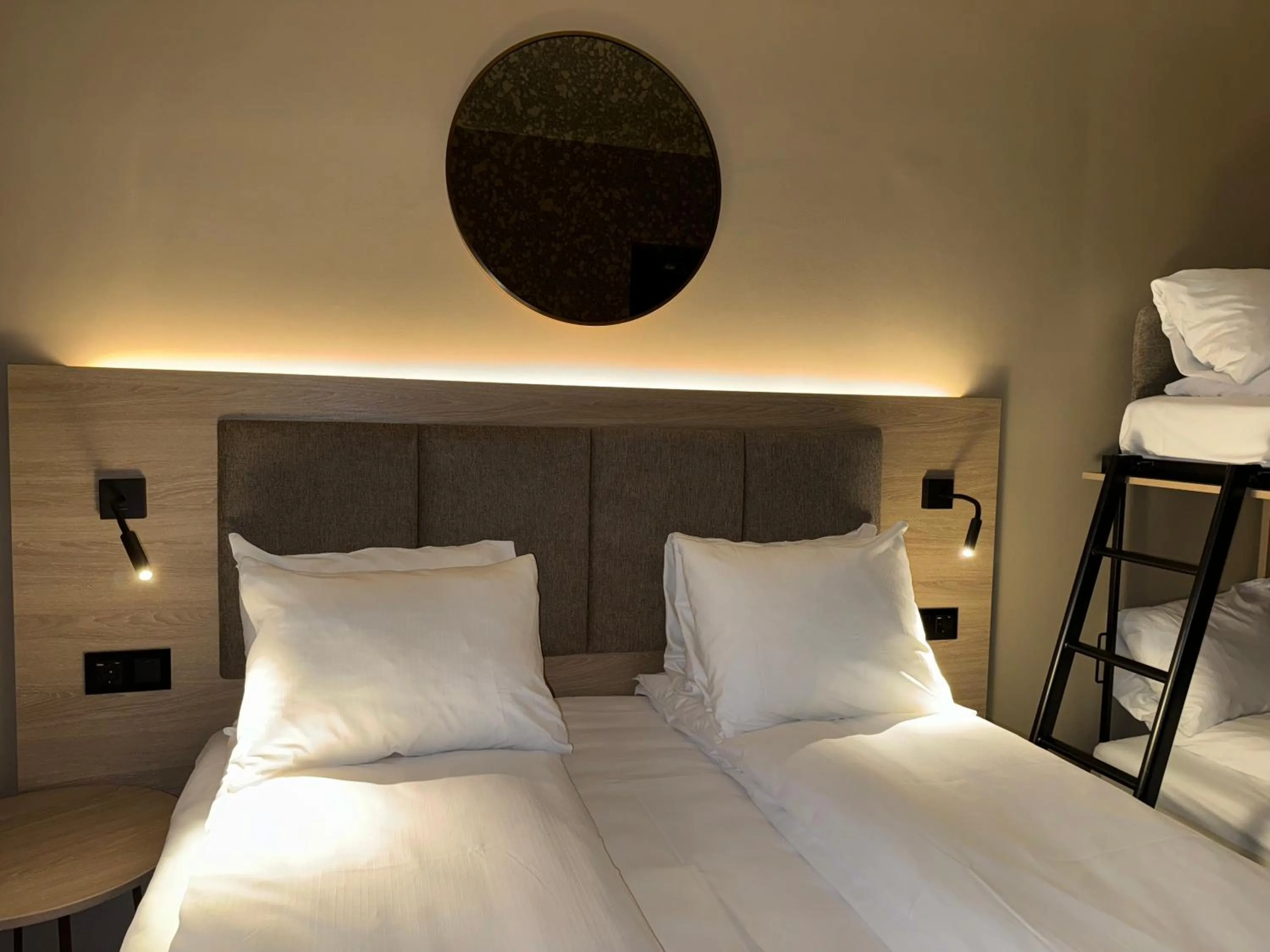 Bed in Notodden Hotel