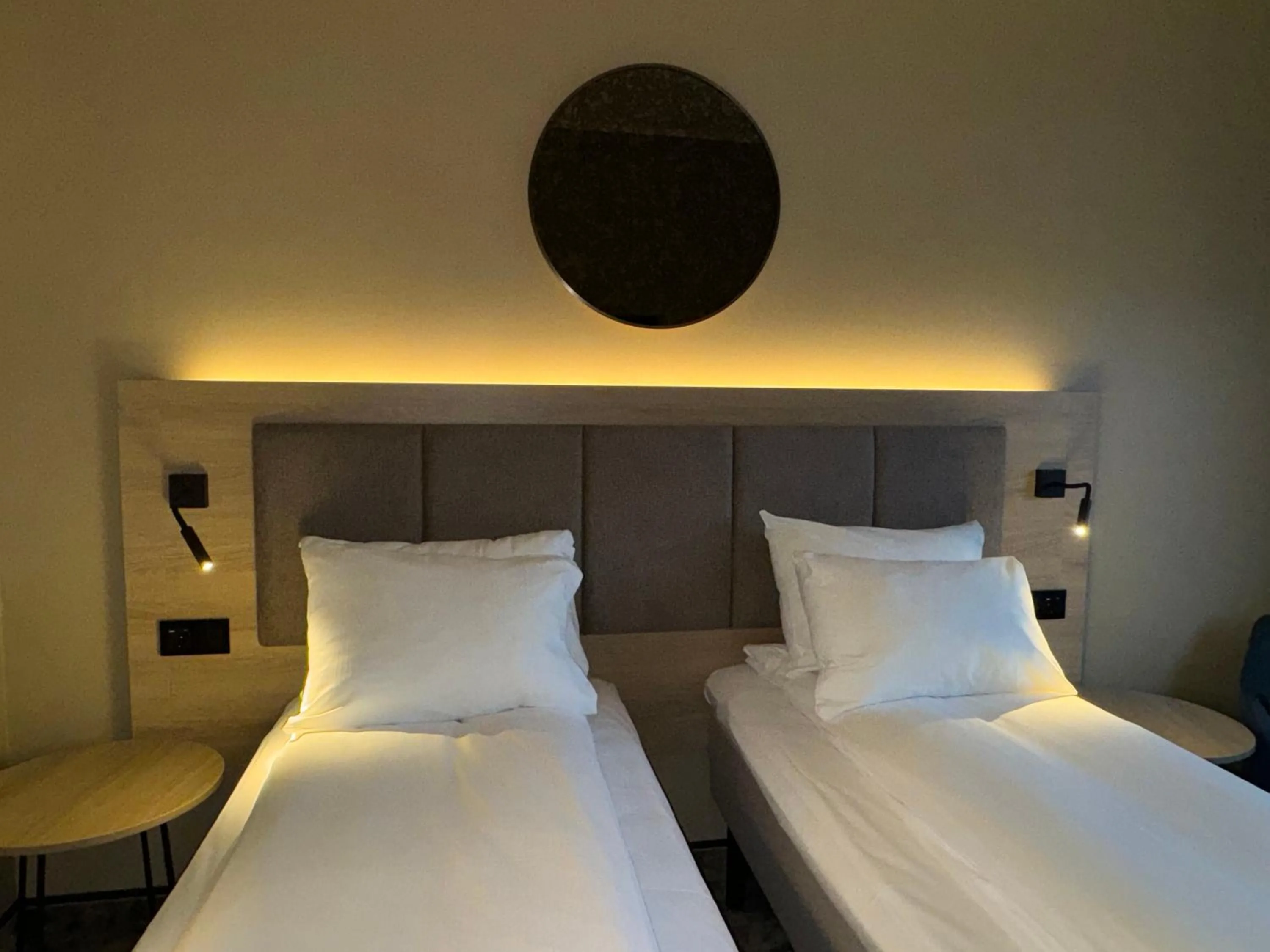 Bed in Notodden Hotel