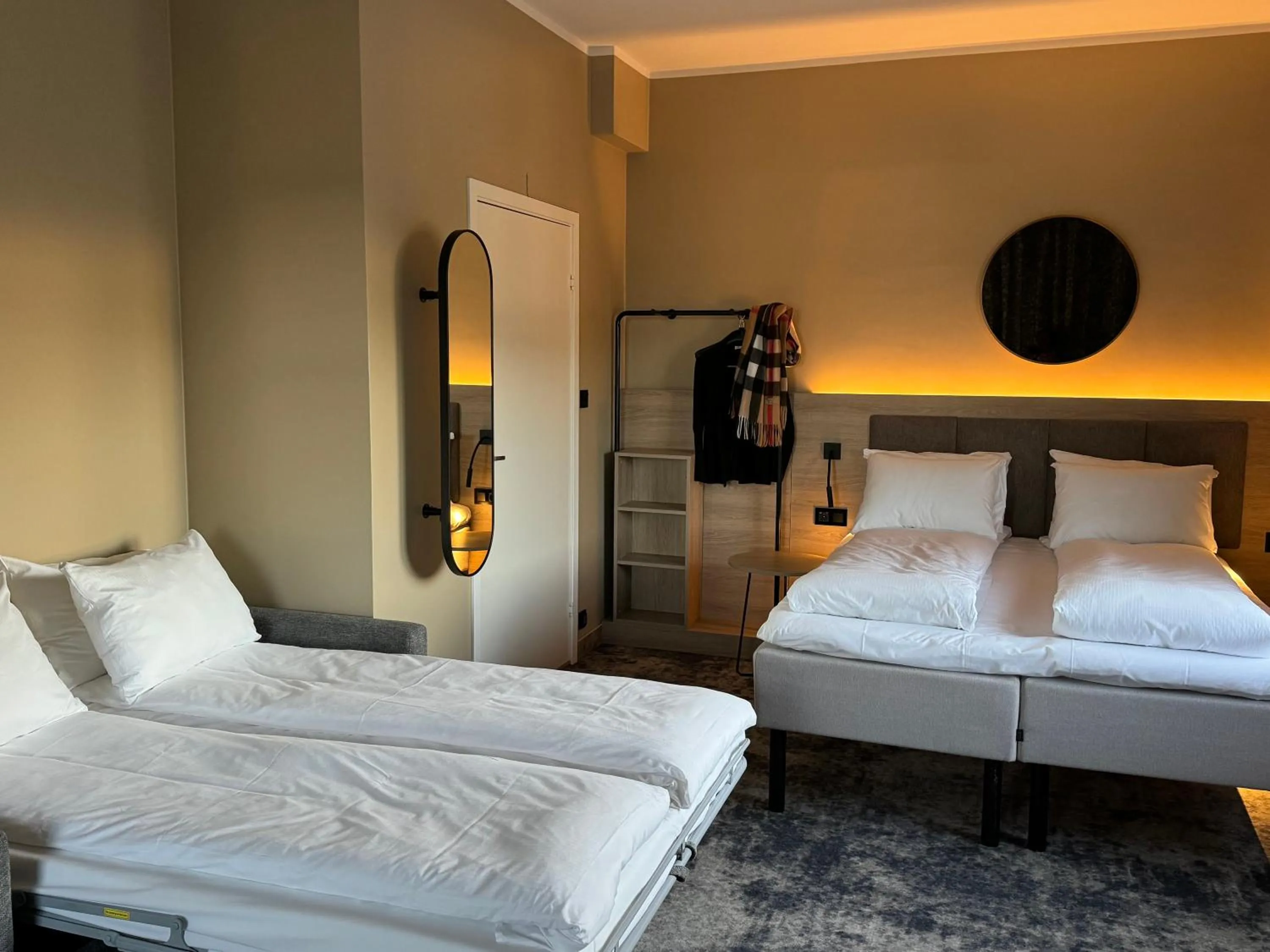 Bedroom, Bed in Notodden Hotel