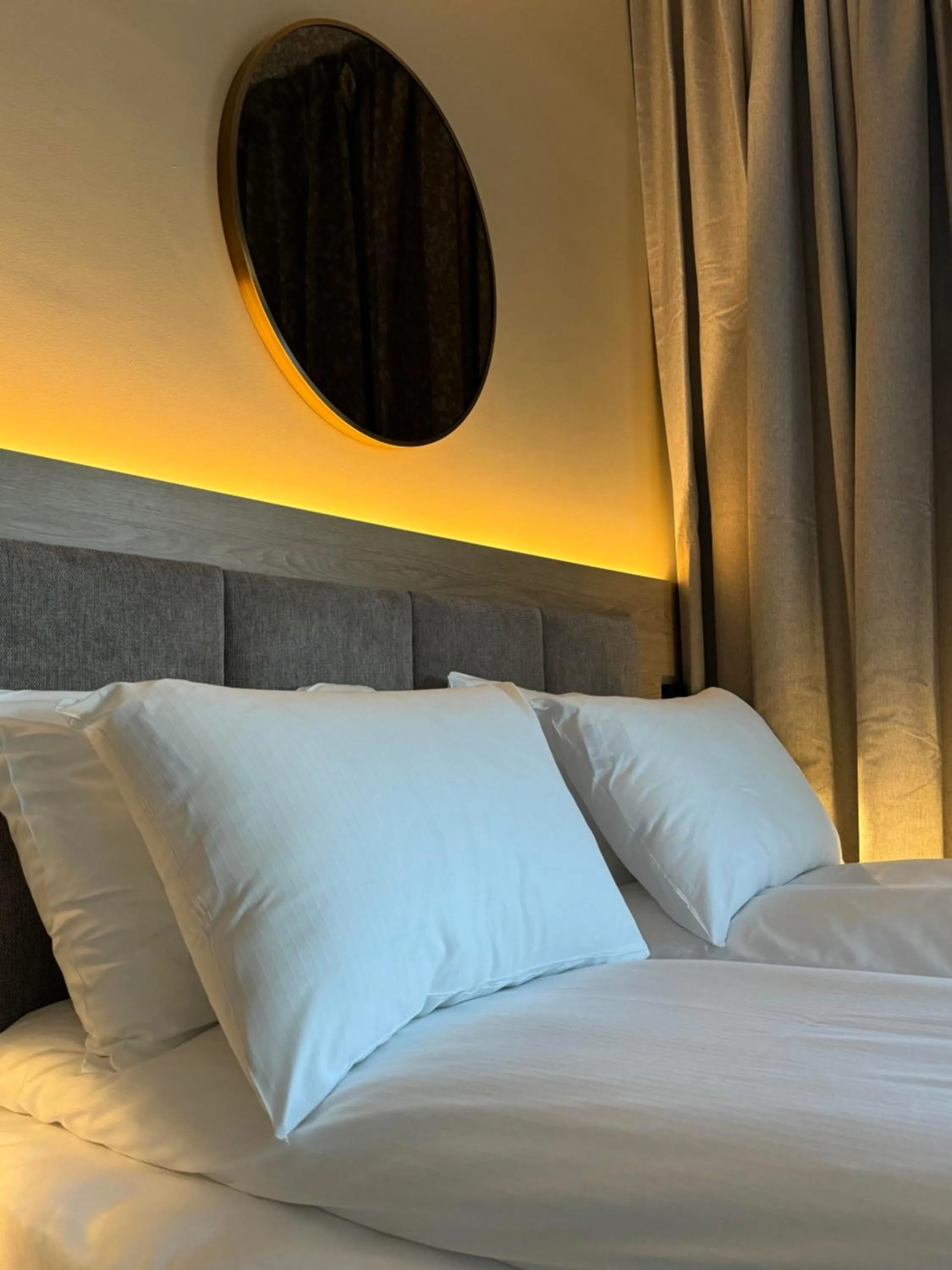 Bed in Notodden Hotel