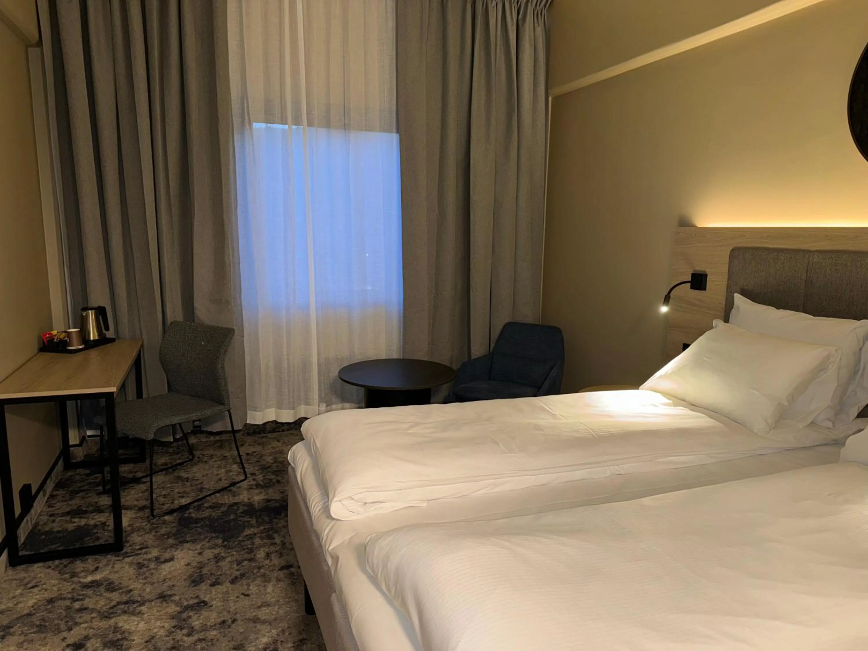 Bedroom, Bed in Notodden Hotel