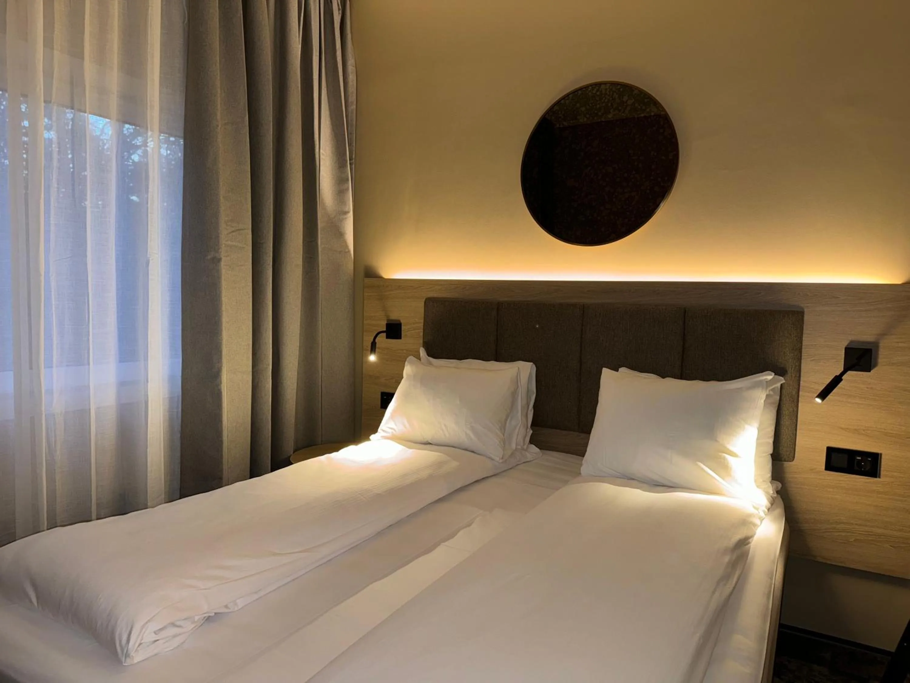 Bed in Notodden Hotel