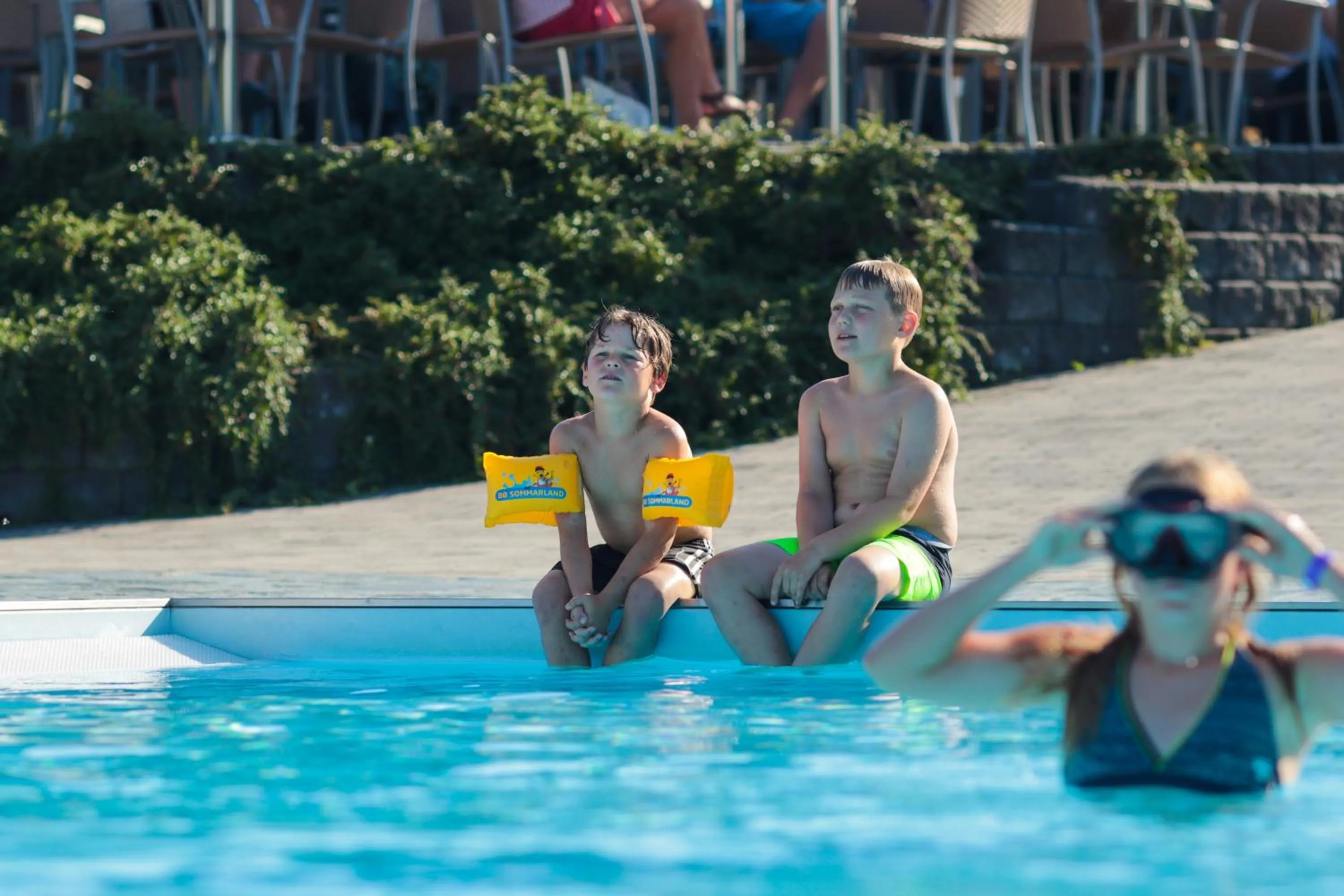Swimming pool in Bø Hotel
