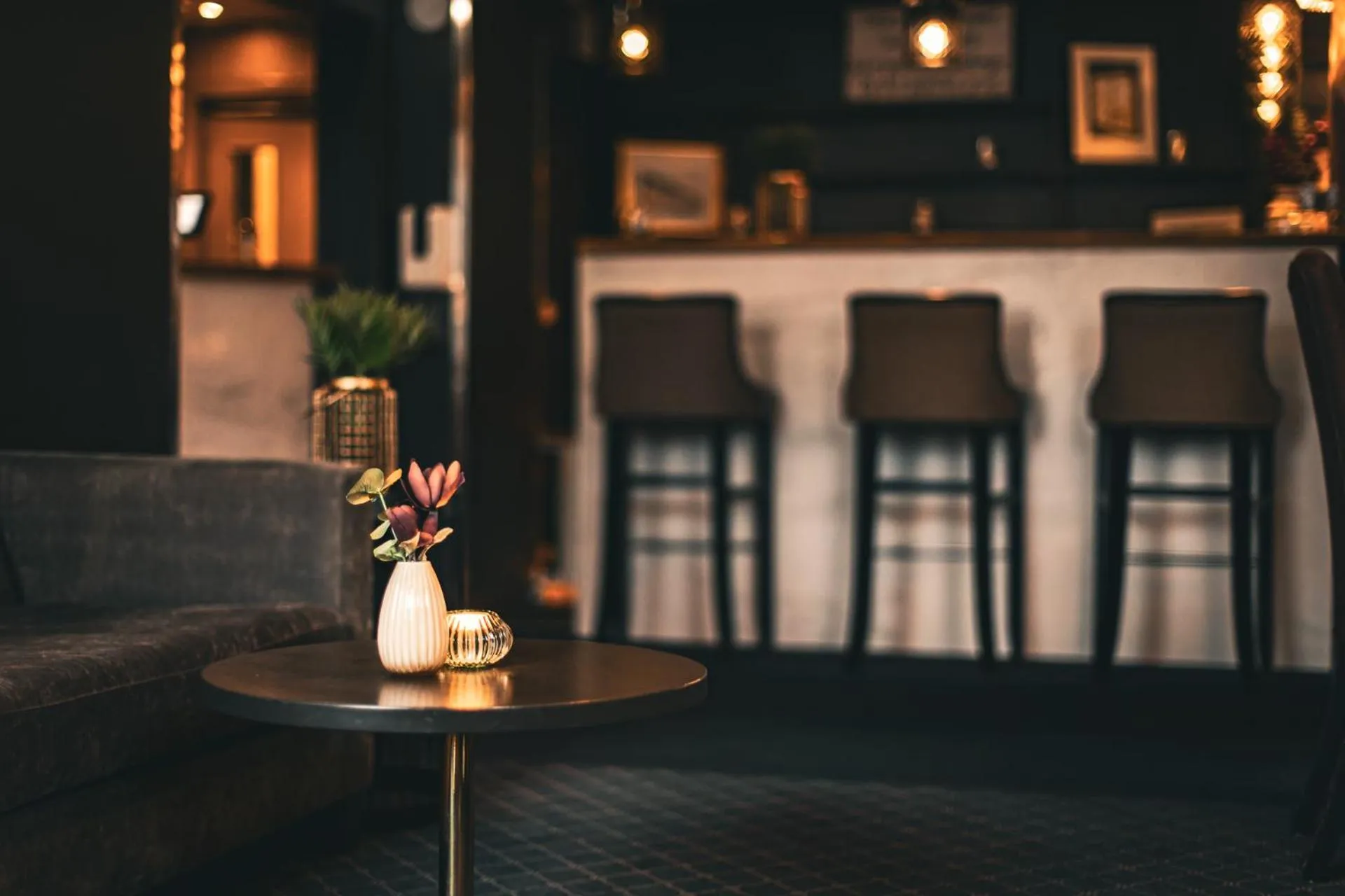 Seating area in Frøken Skjolds Hotel Lyngengården
