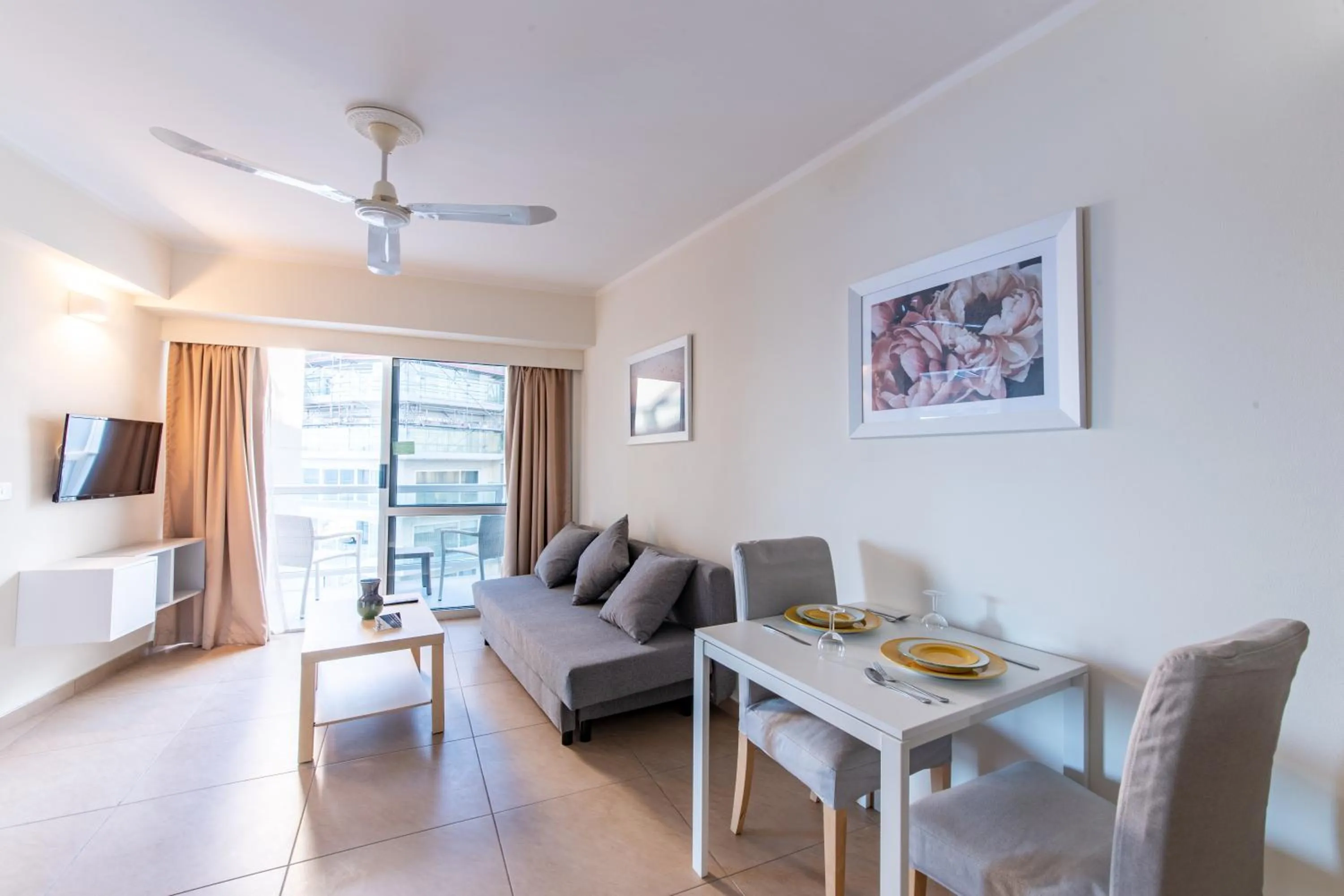 Seating area in The Preluna Hotel