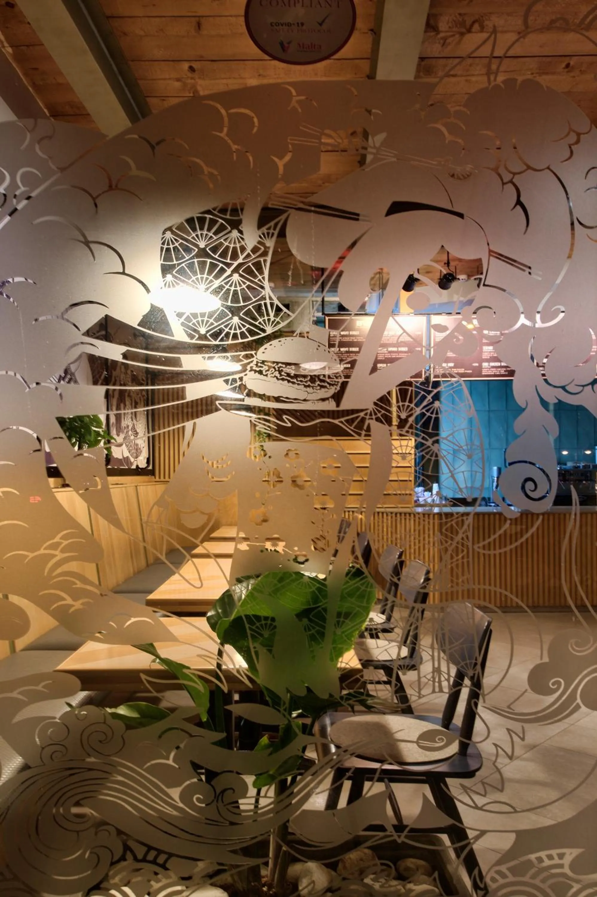 Restaurant/places to eat in The Preluna Hotel