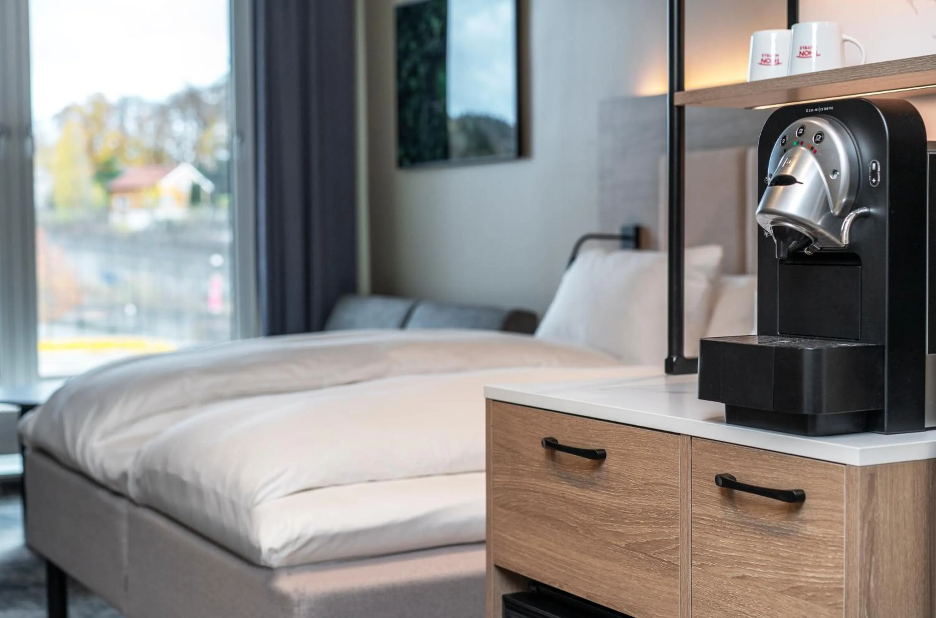 Bed in Thon Partner Hotel Ullevaal Stadion