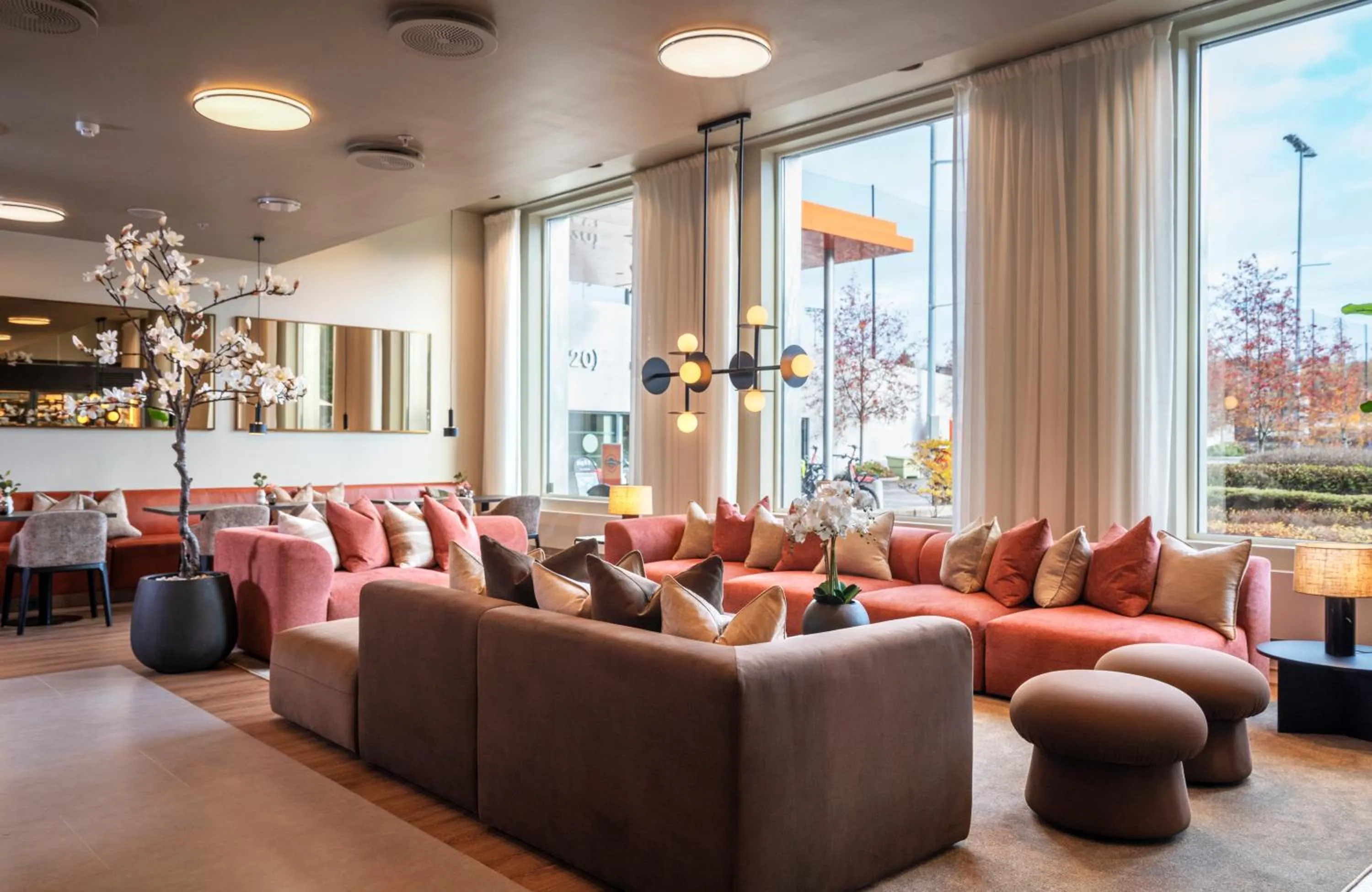 Seating area in Thon Partner Hotel Ullevaal Stadion