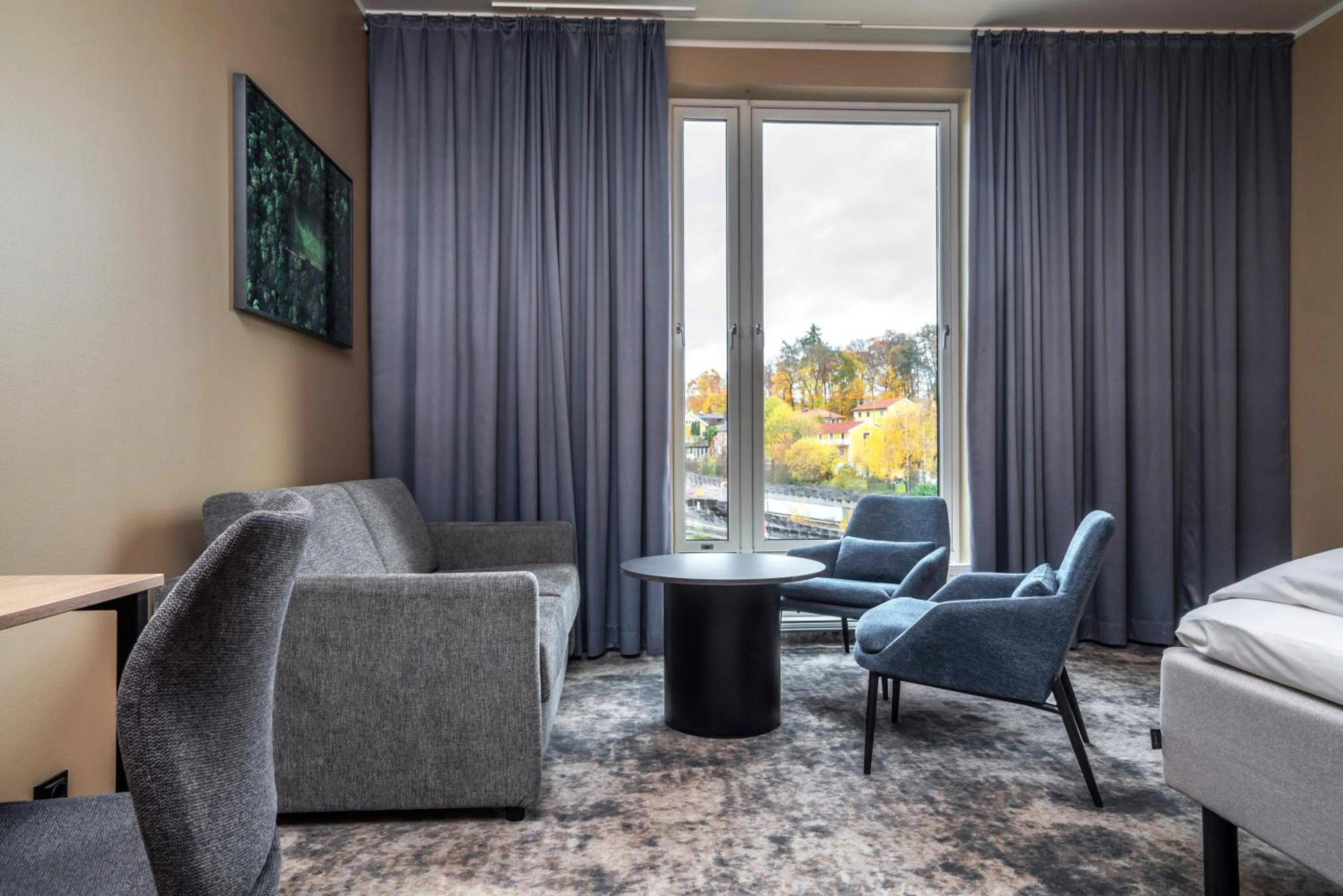 Seating area in Thon Partner Hotel Ullevaal Stadion