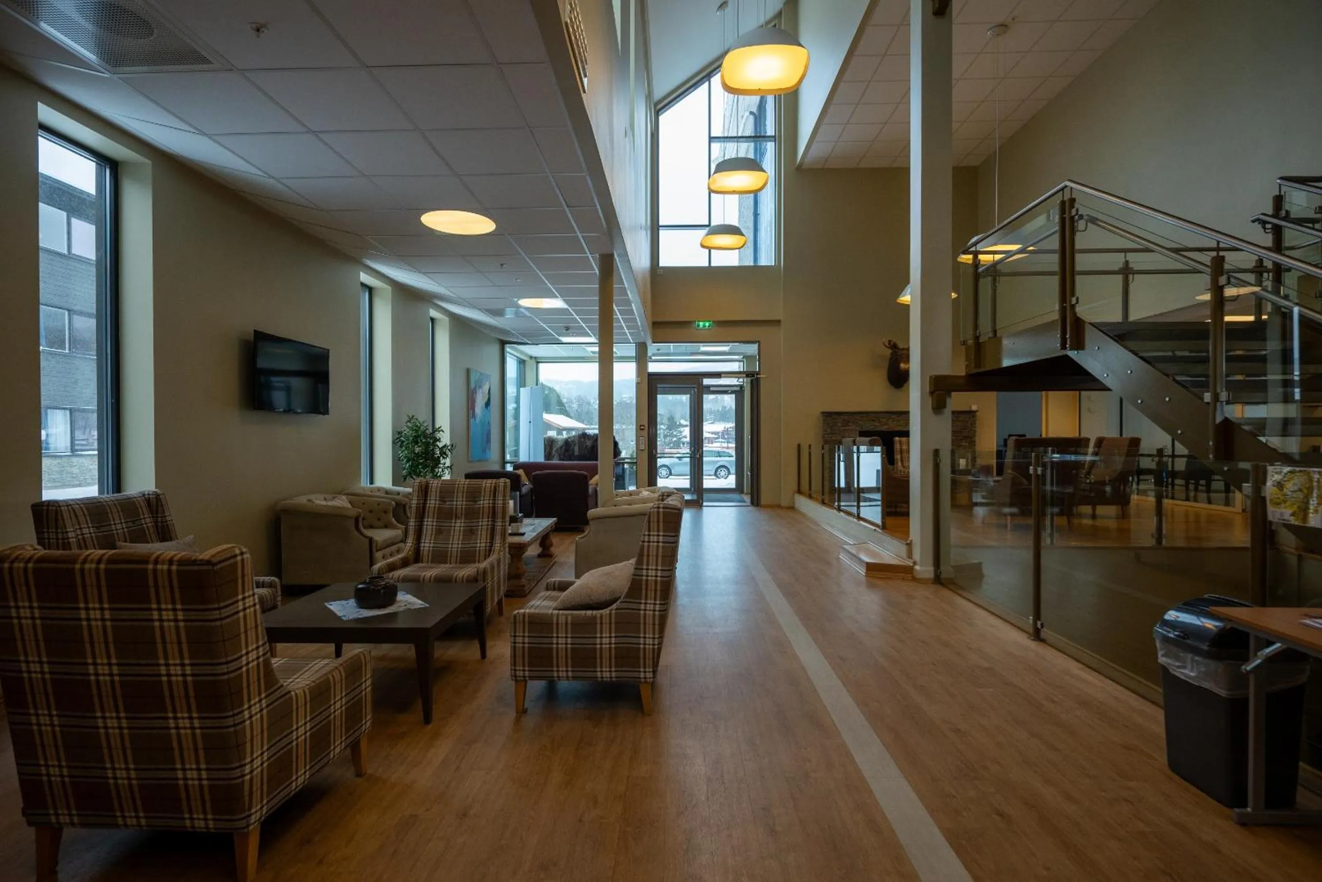 Seating area in Dombås Hotel