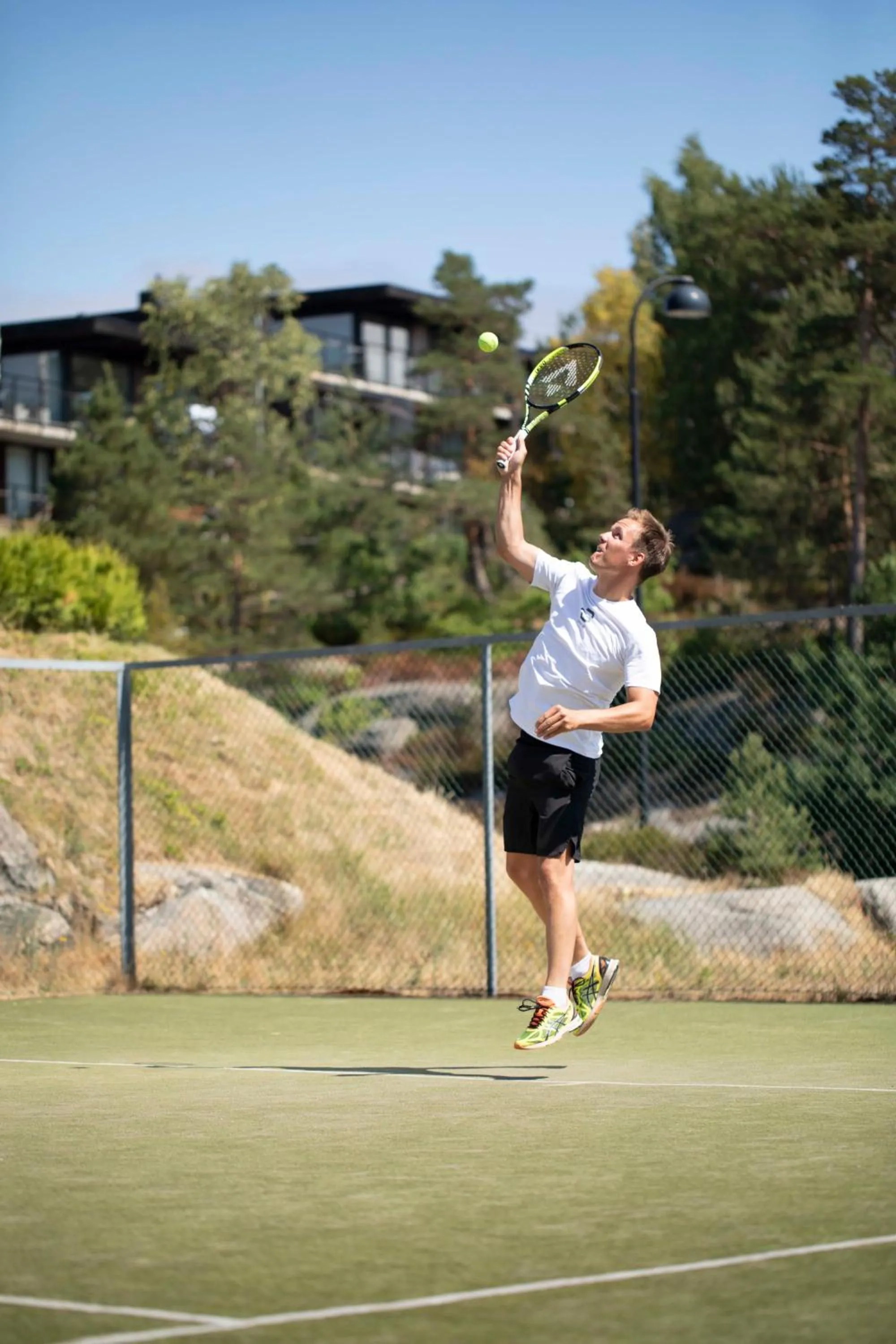 Tennis court in Kragerø Resort