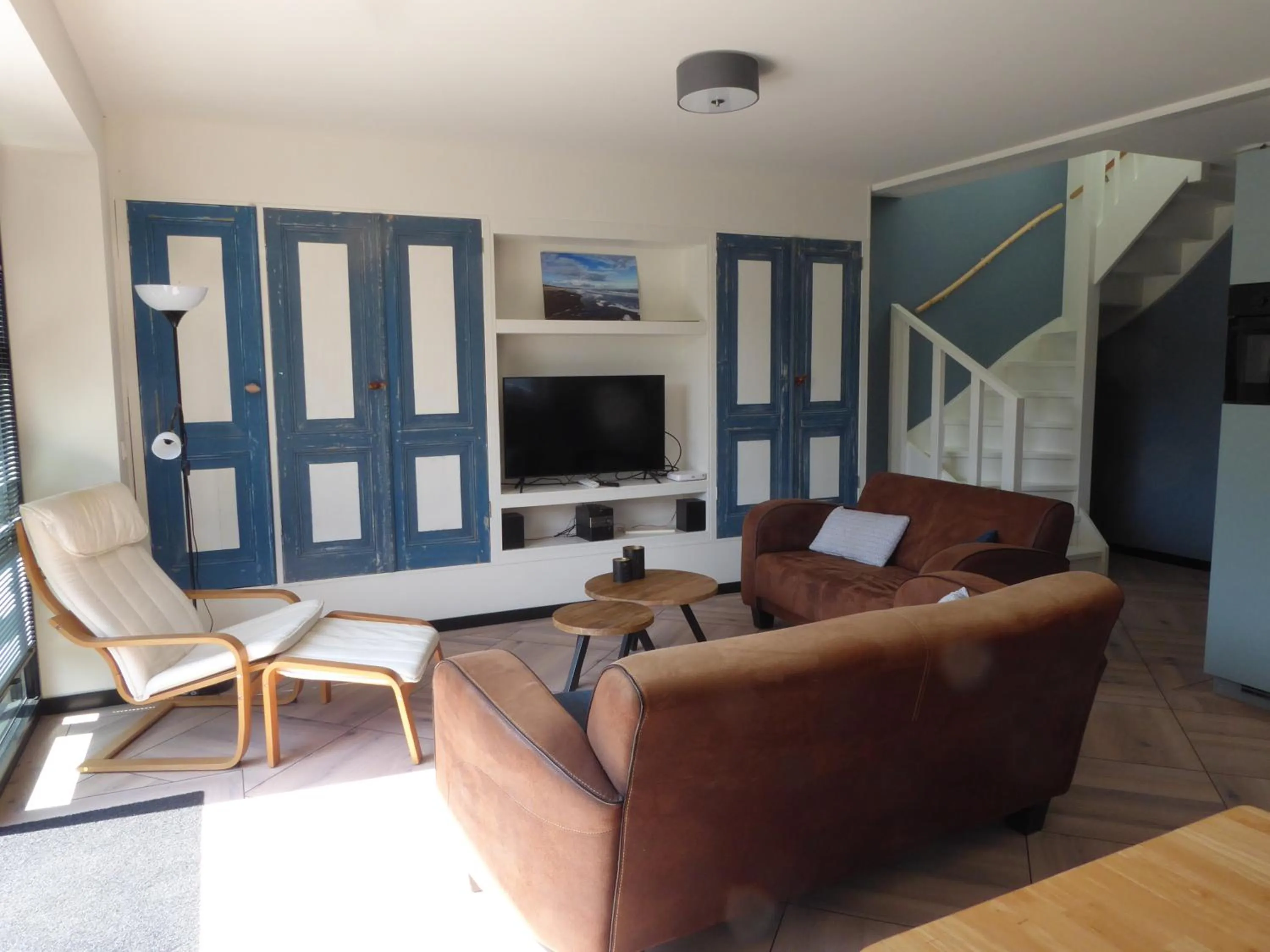 Seating area in Gastenverblijf Neeltje