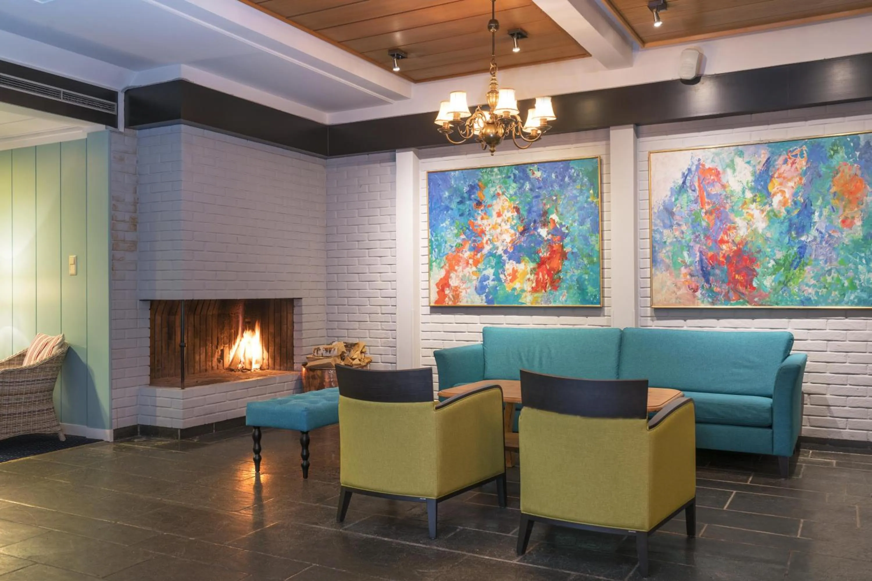 Lobby or reception in Thon Hotel Skeikampen