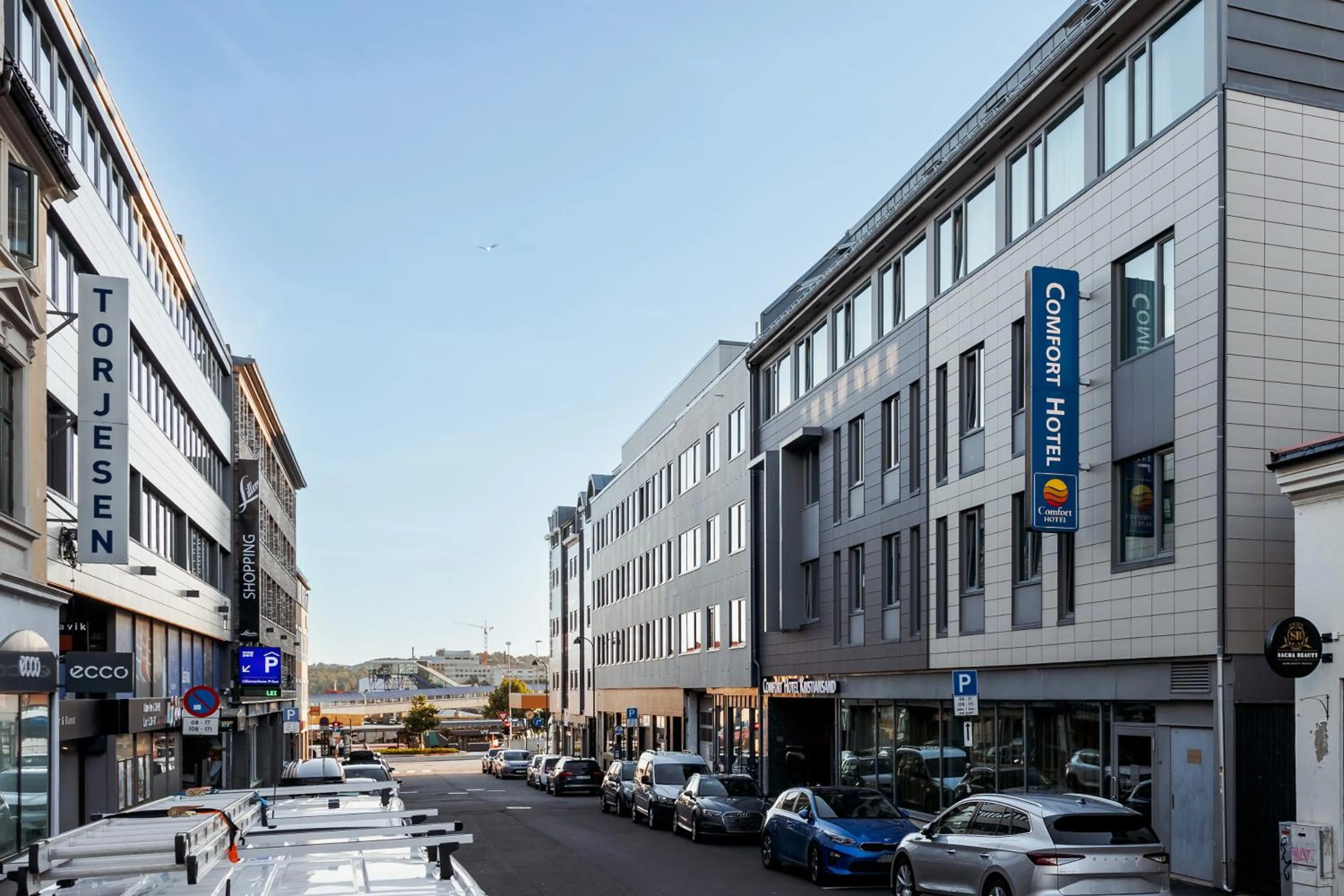 Facade/entrance in Comfort Hotel Kristiansand