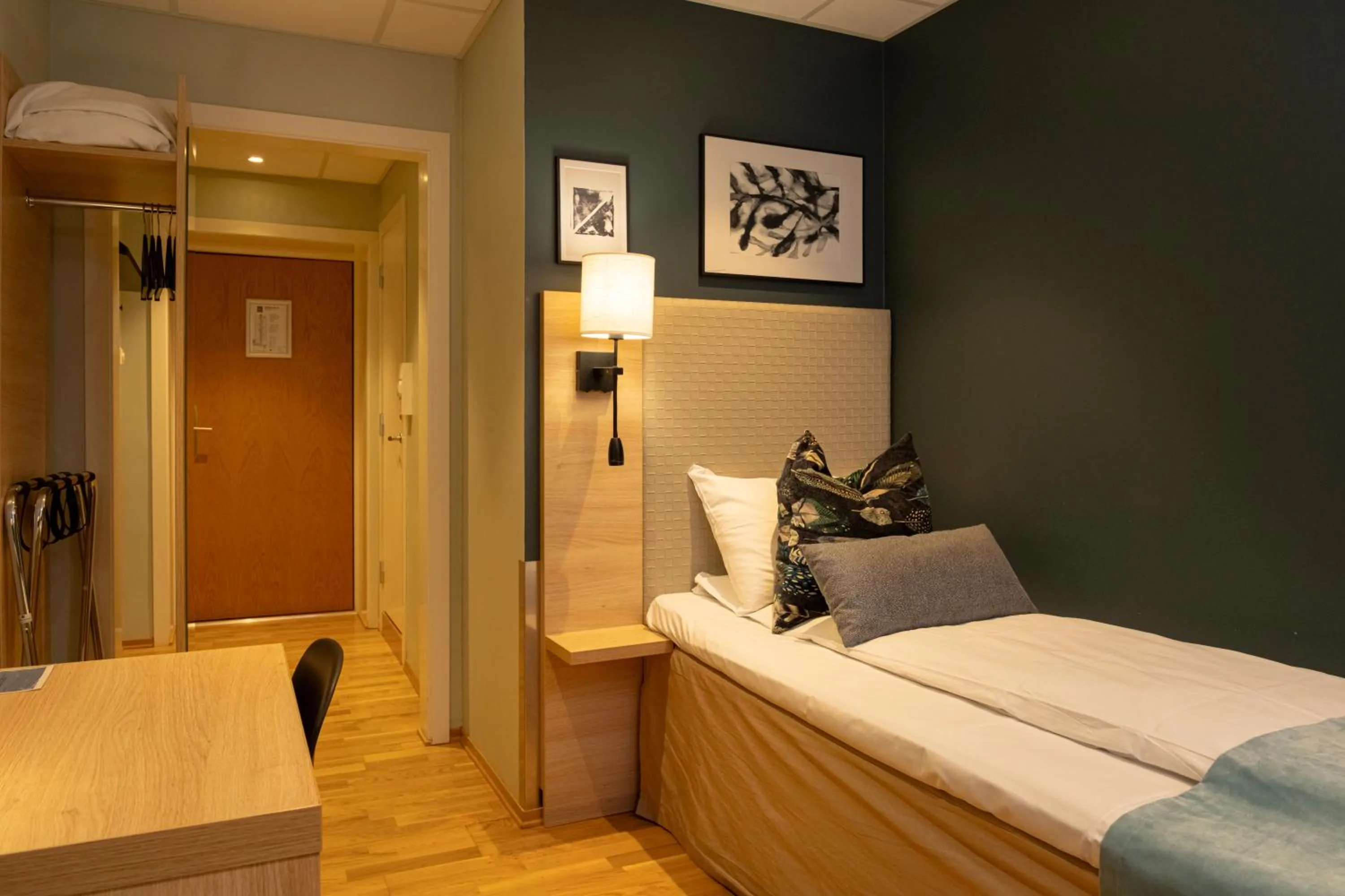 Bed in Quality Hotel Grand Steinkjer