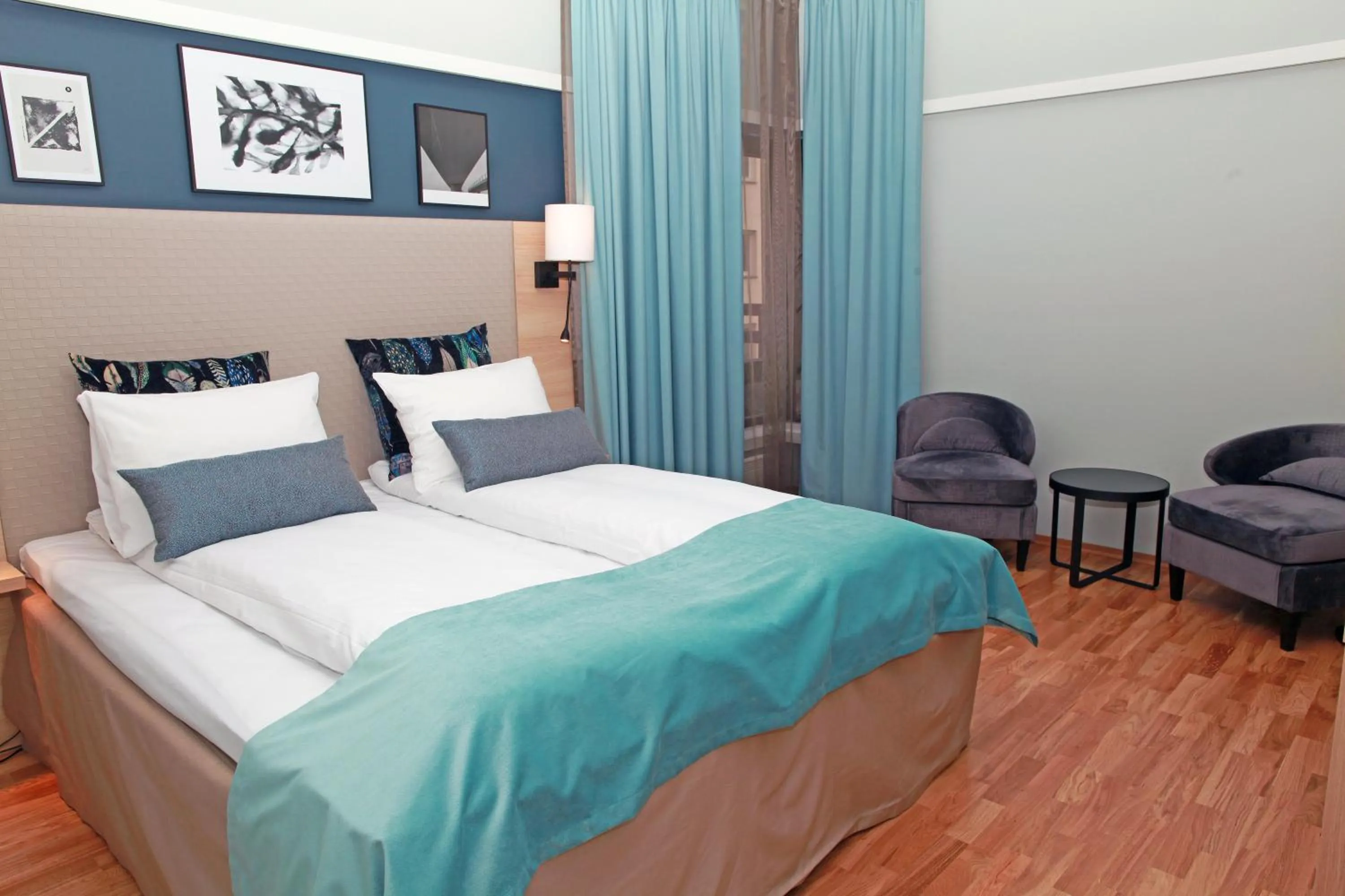 Photo of the whole room, Bed in Quality Hotel Grand Steinkjer