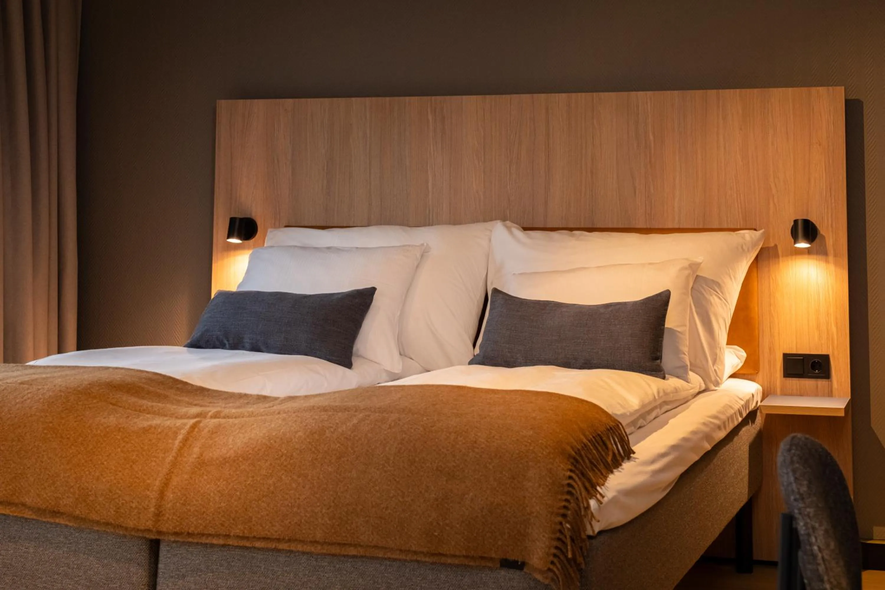 Bed in Quality Hotel Grand Steinkjer