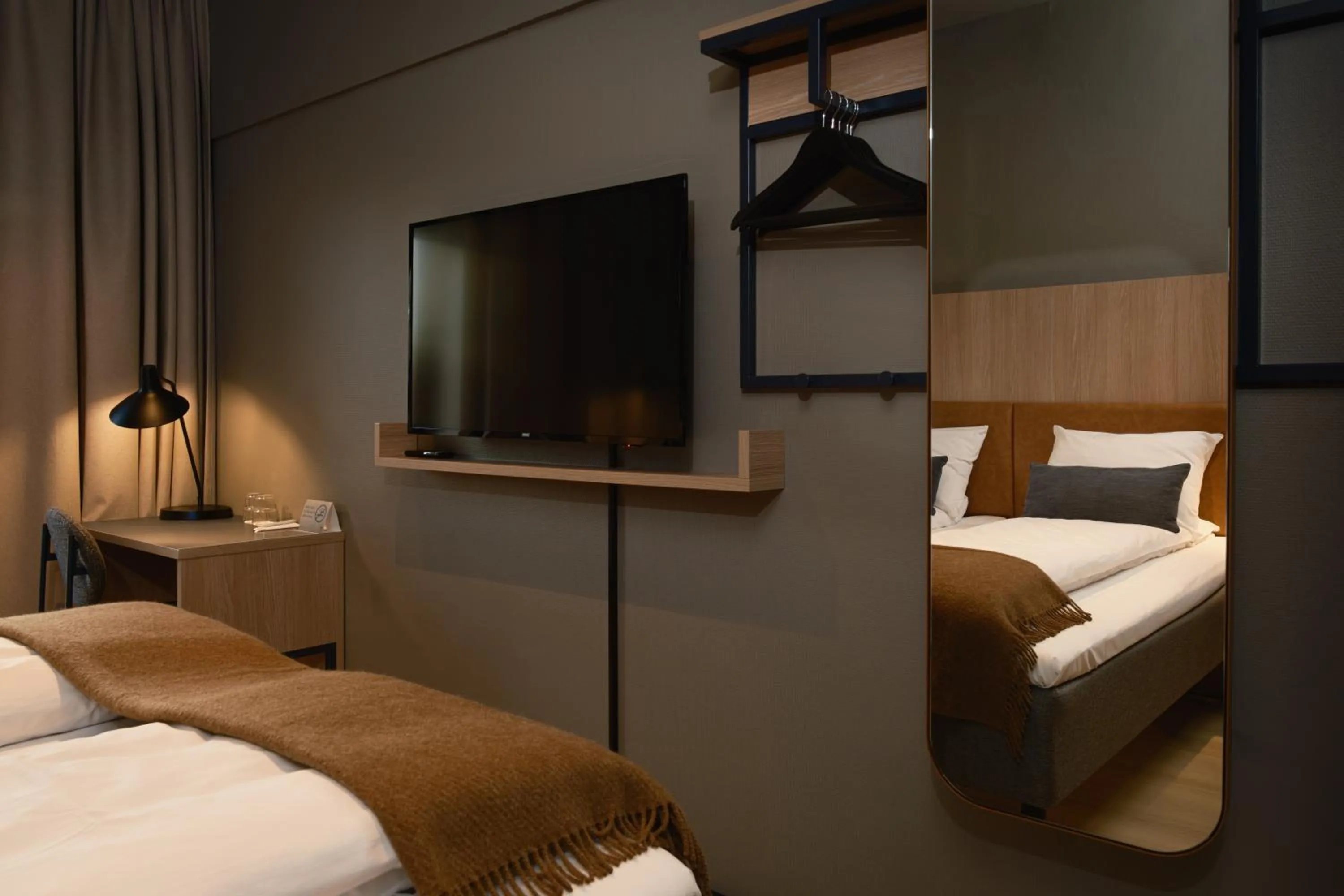 furniture, Bed in Quality Hotel Grand Steinkjer