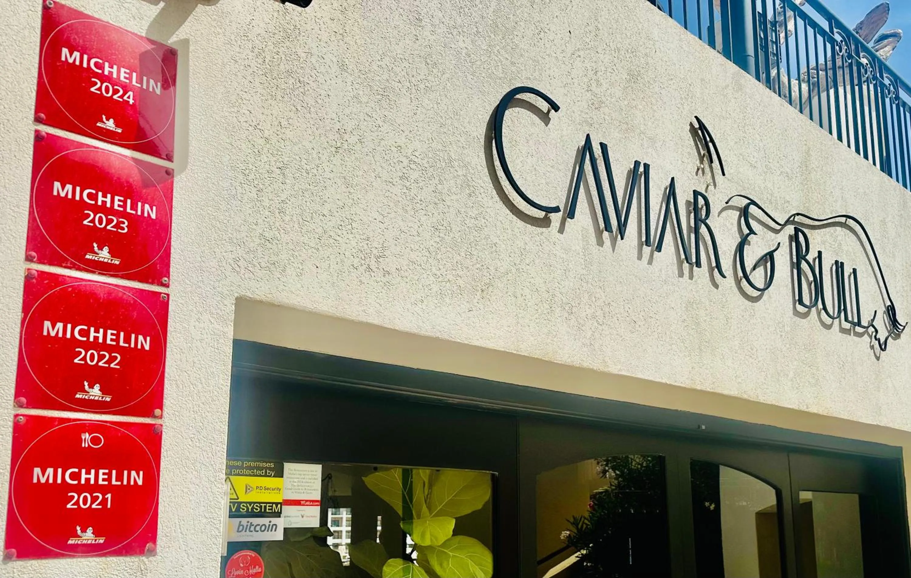 Restaurant/places to eat in Corinthia St George's Bay