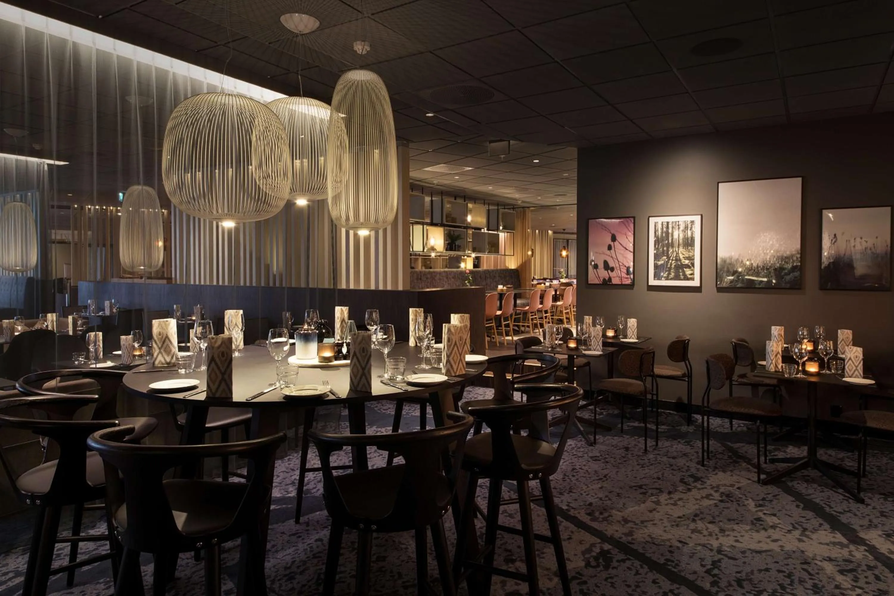 Restaurant/places to eat in Scandic Ambassadeur Drammen