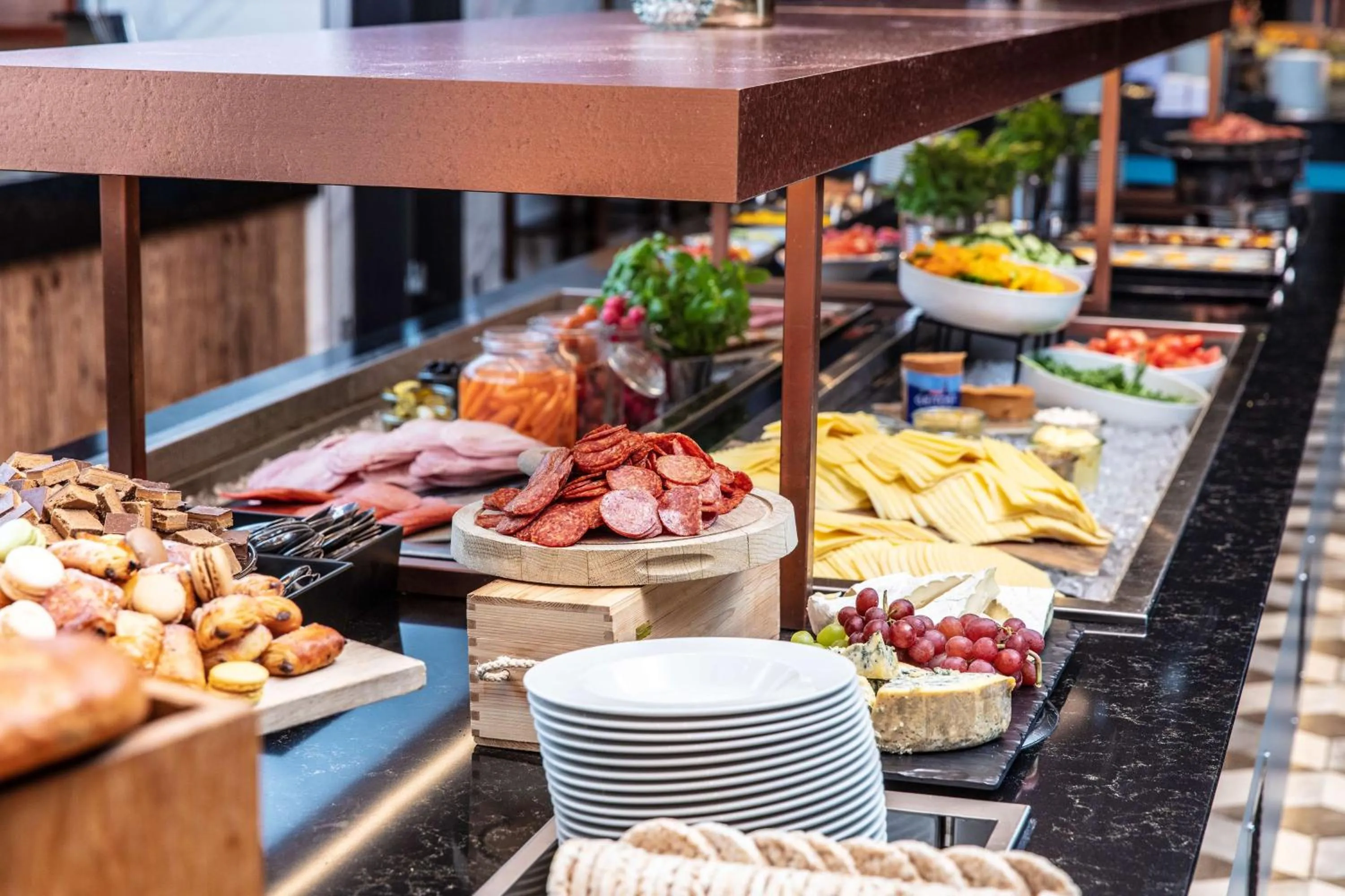 Buffet breakfast in Quality Hotel Grand Tromsø