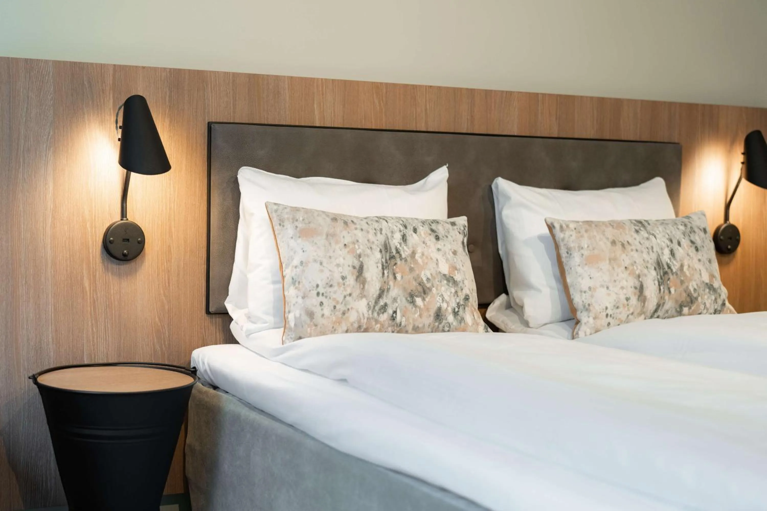 Bed in Quality Hotel Grand Tromsø