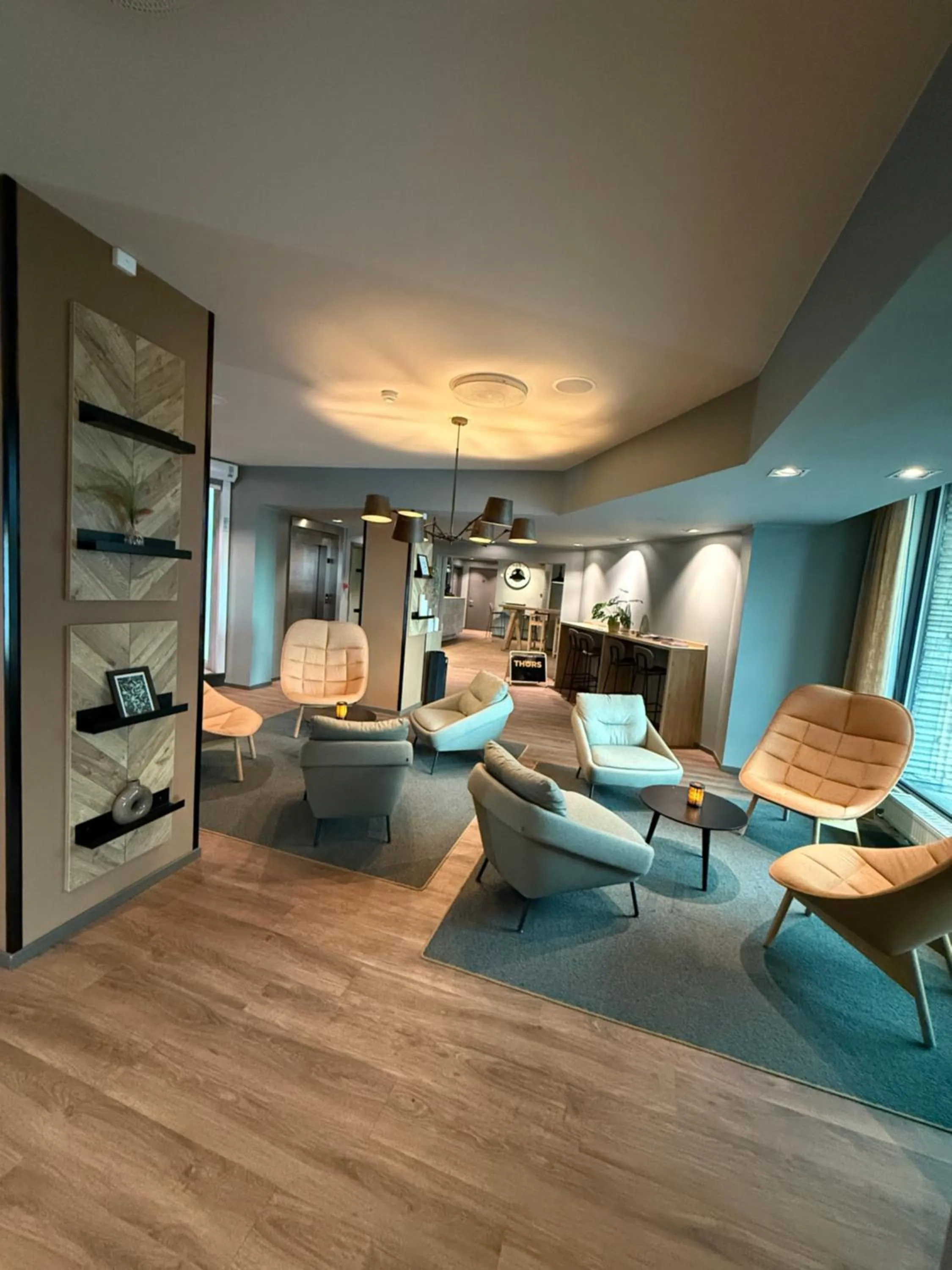 Lobby or reception in Scandic Harstad