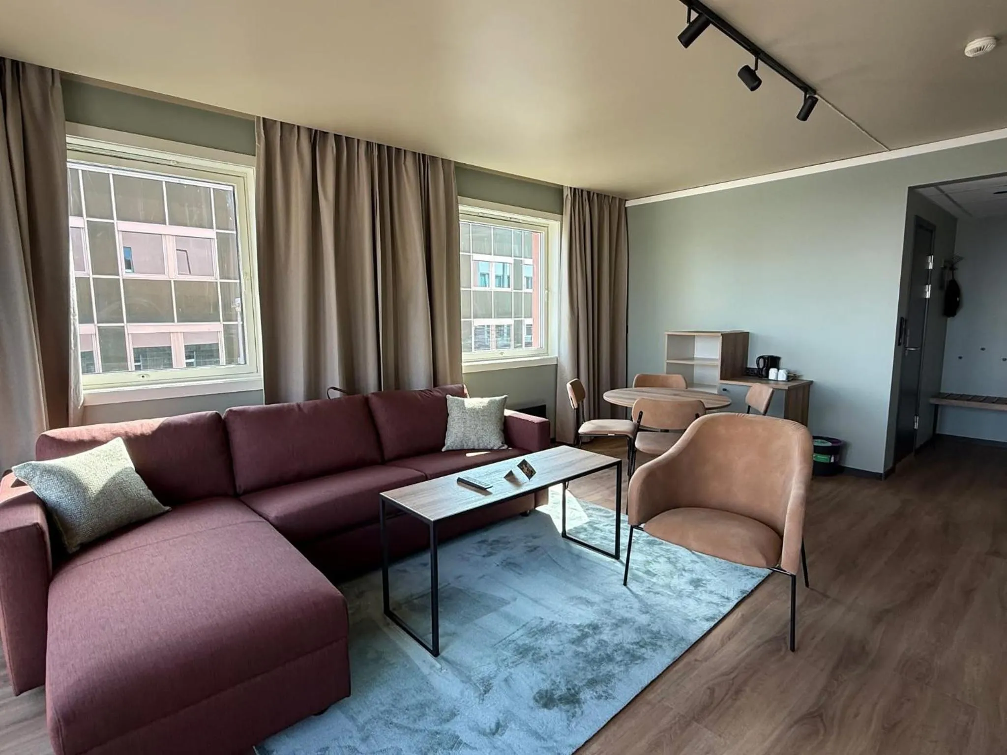 Seating area in Scandic Harstad