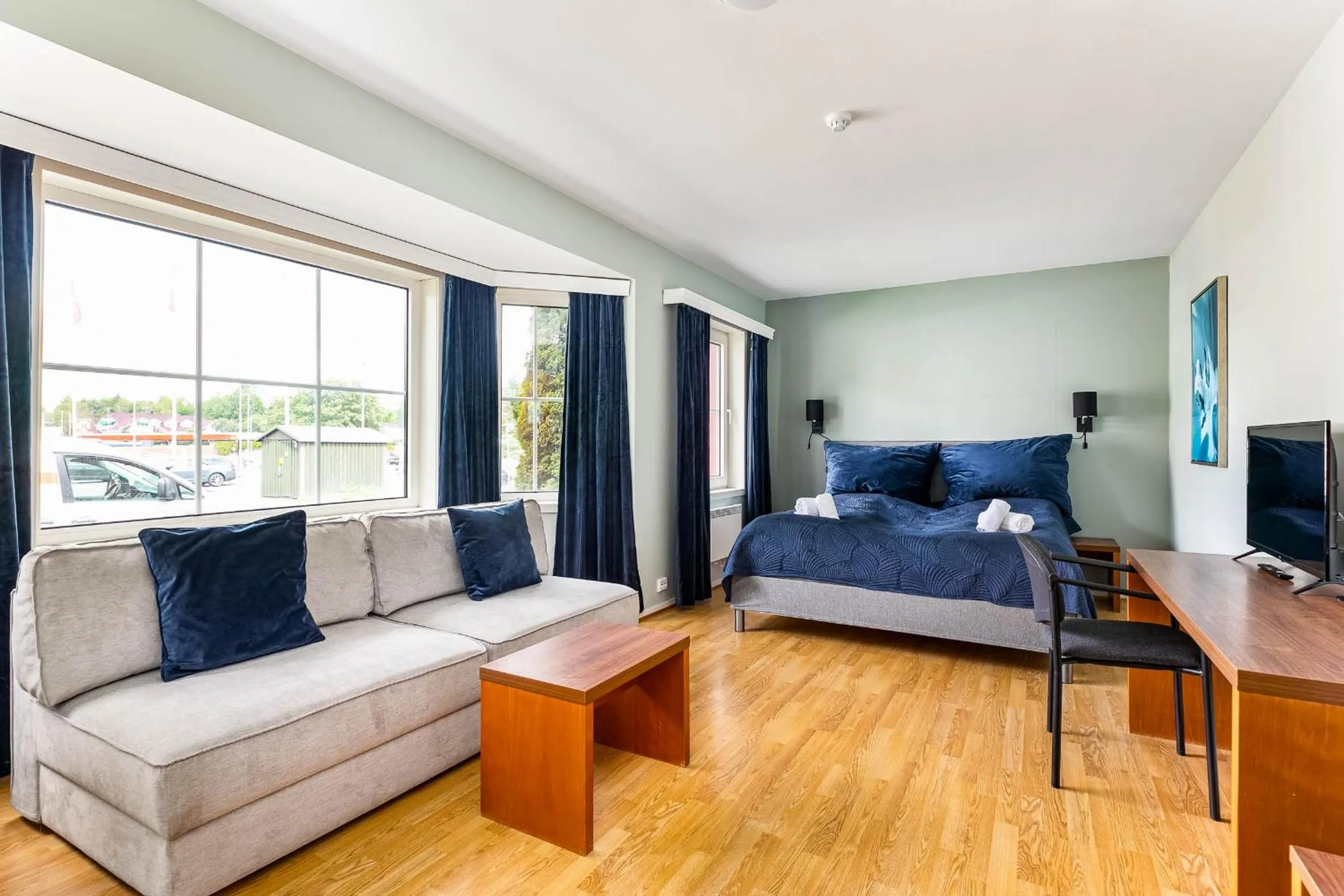 Photo of the whole room, Bed in Storebaug Hotell & Kro