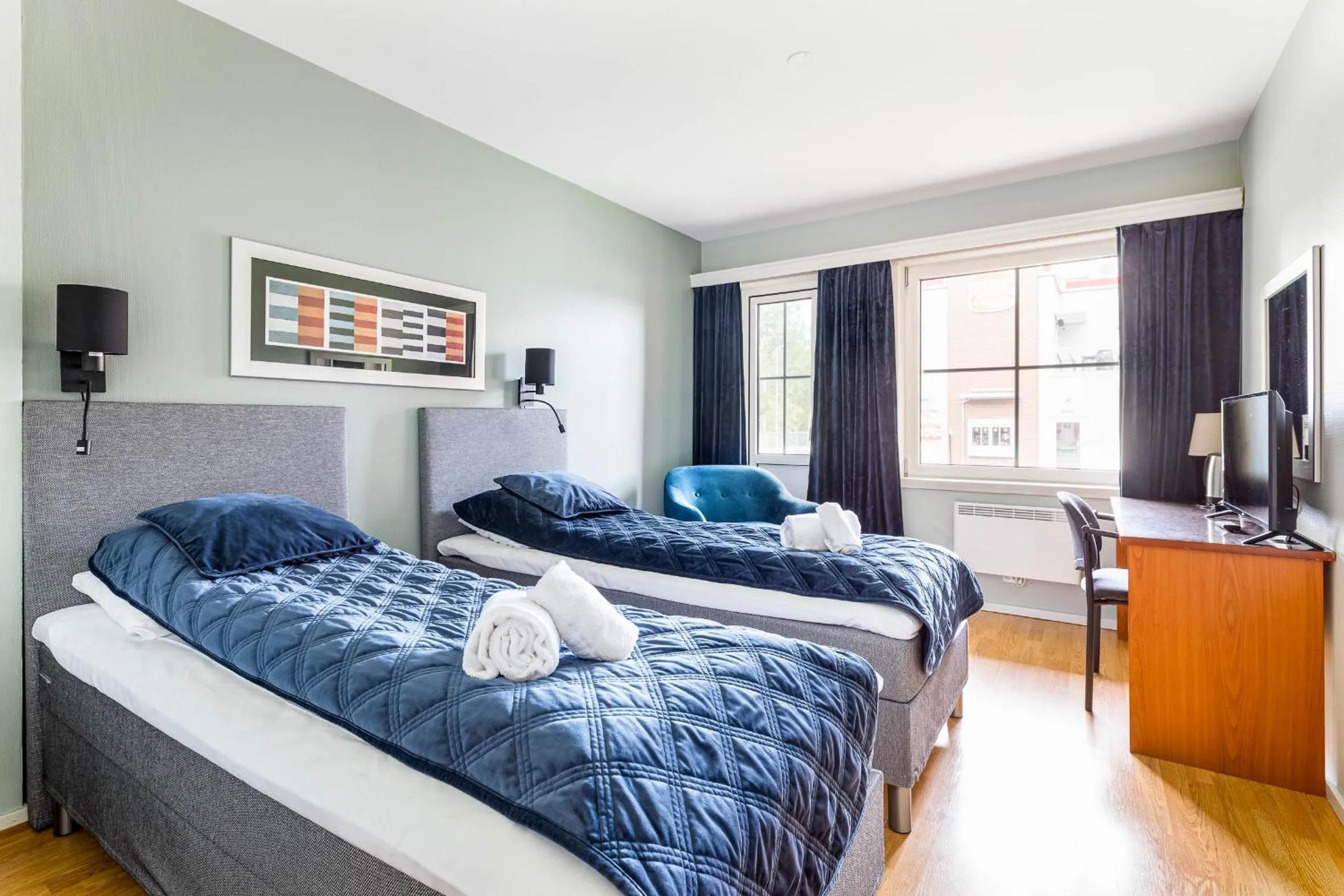 Photo of the whole room, Bed in Storebaug Hotell & Kro