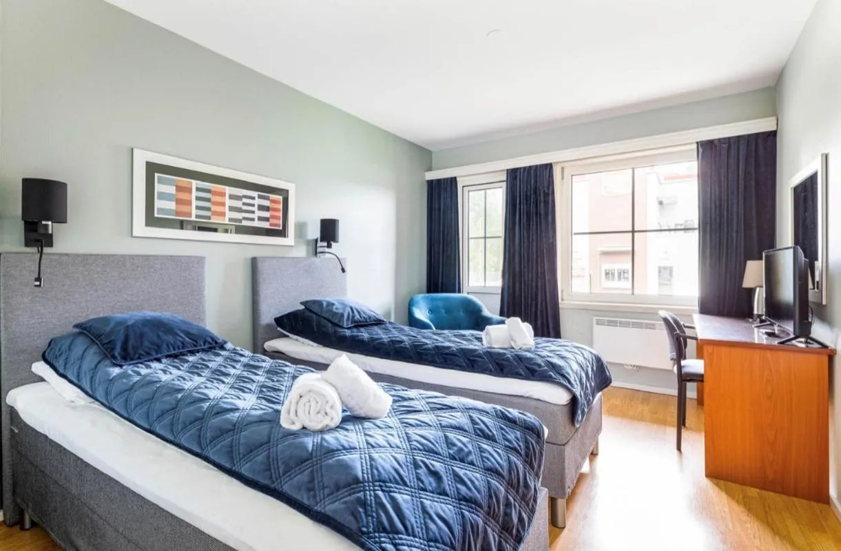 Photo of the whole room, Bed in Storebaug Hotell & Kro